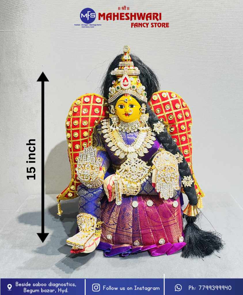 Decorated Varalakshmi body