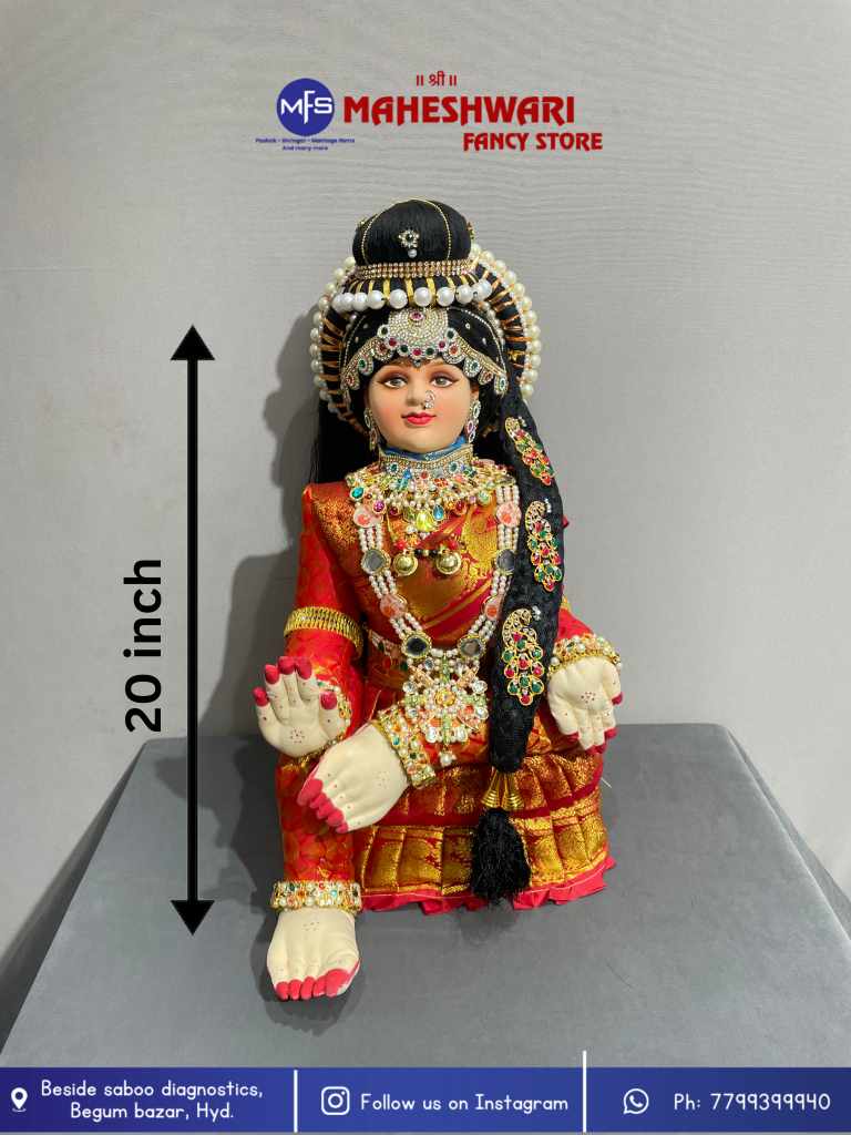 Decorated Varalakshmi body