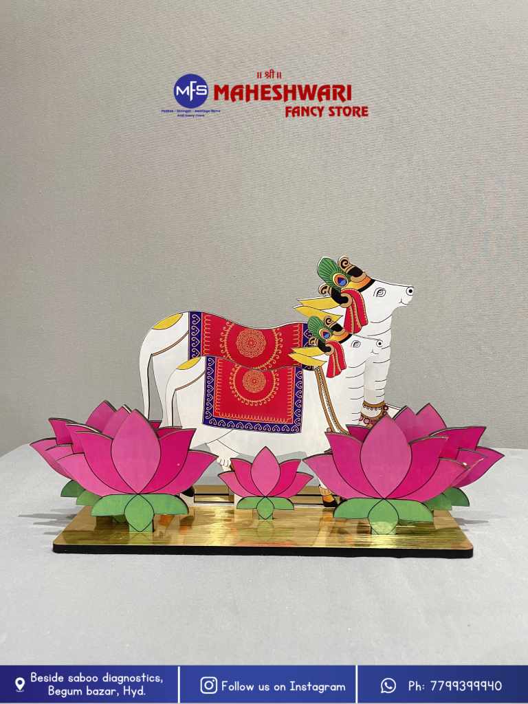 Lotus Cow Cutout