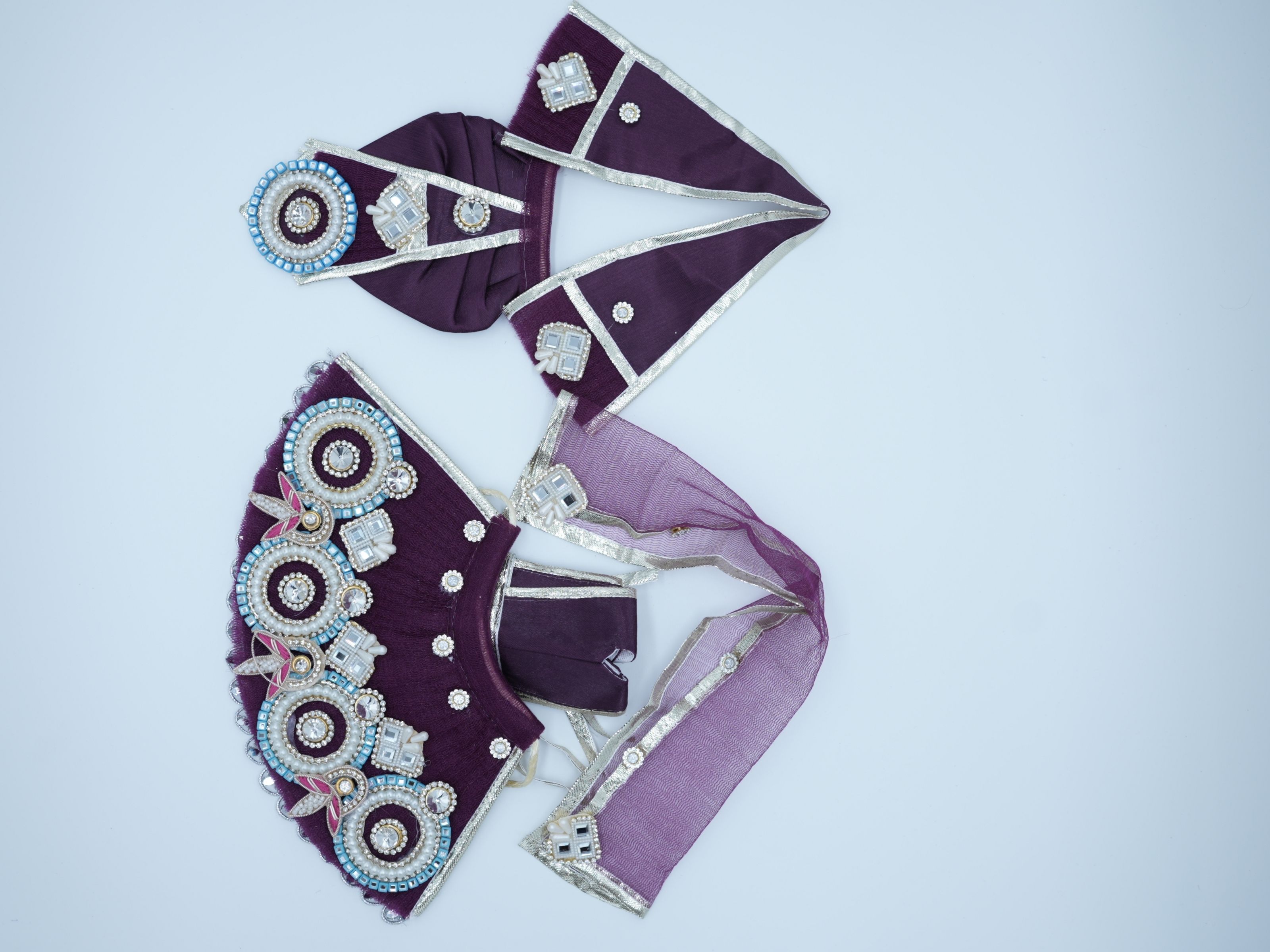 Radha Krishna Poshak or Couple Set