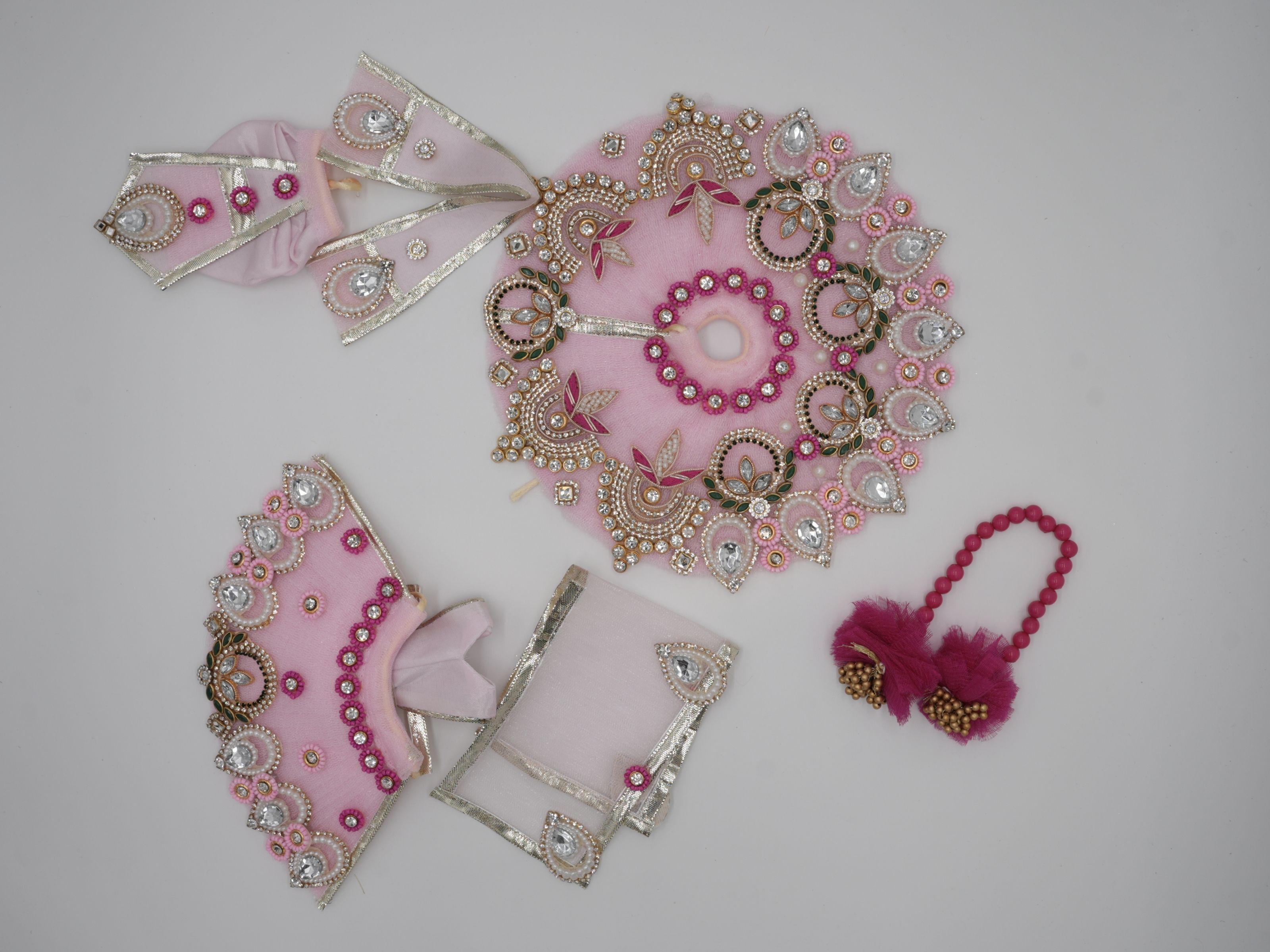 Radha Krishna Poshak or Couple Set