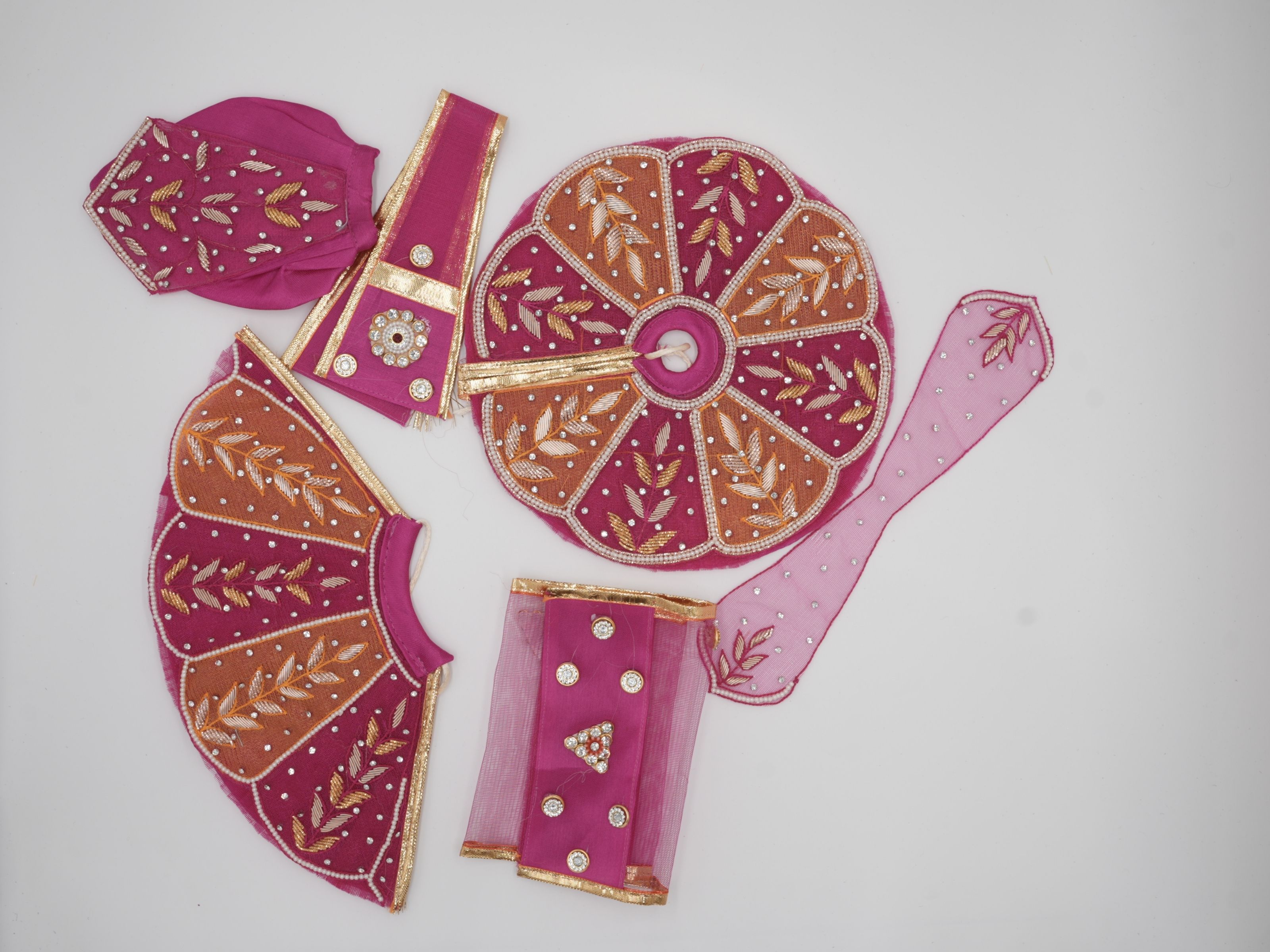 Radha Krishna Poshak or Couple Set