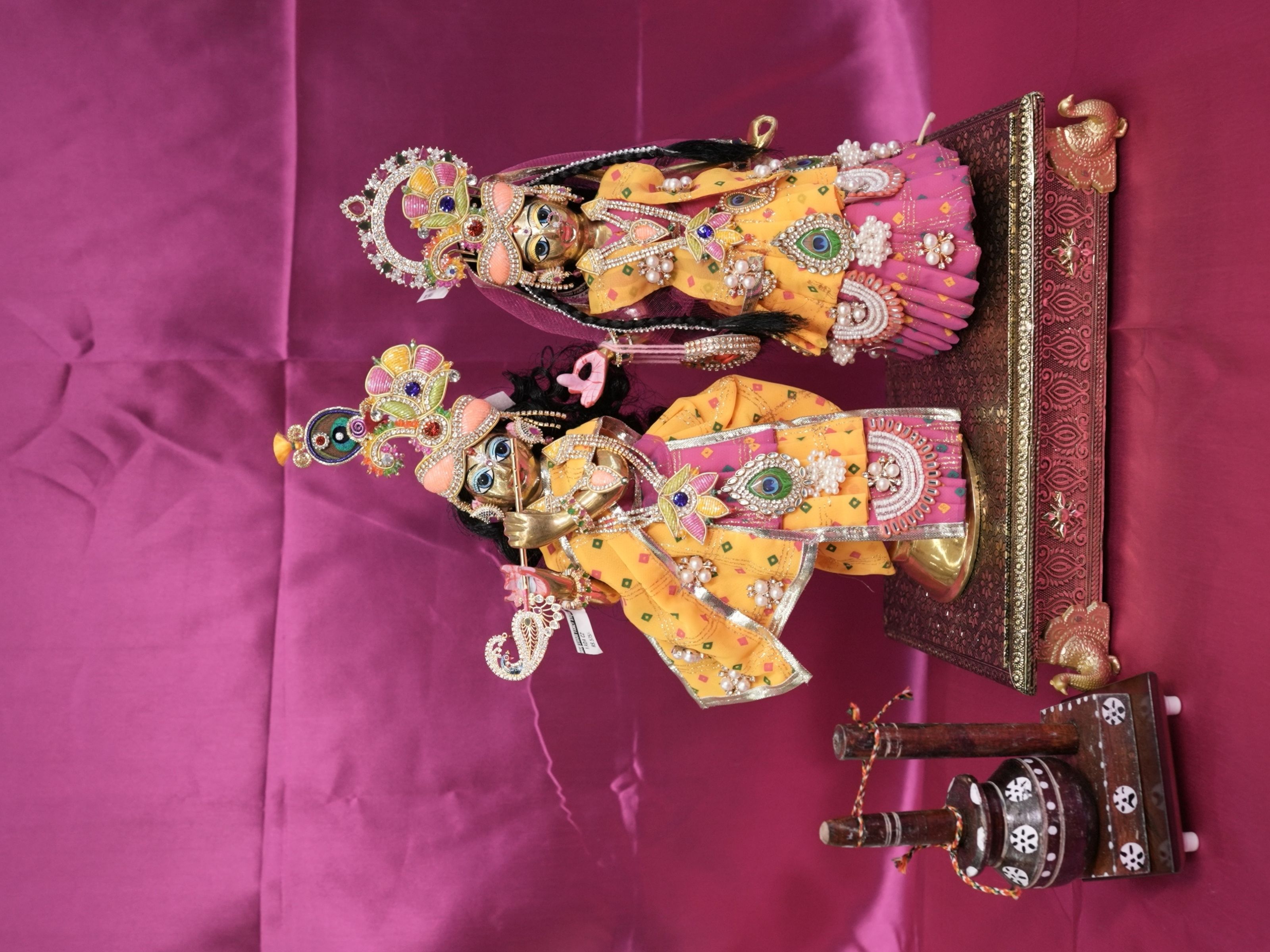 Radha Krishna Poshak or Couple Set