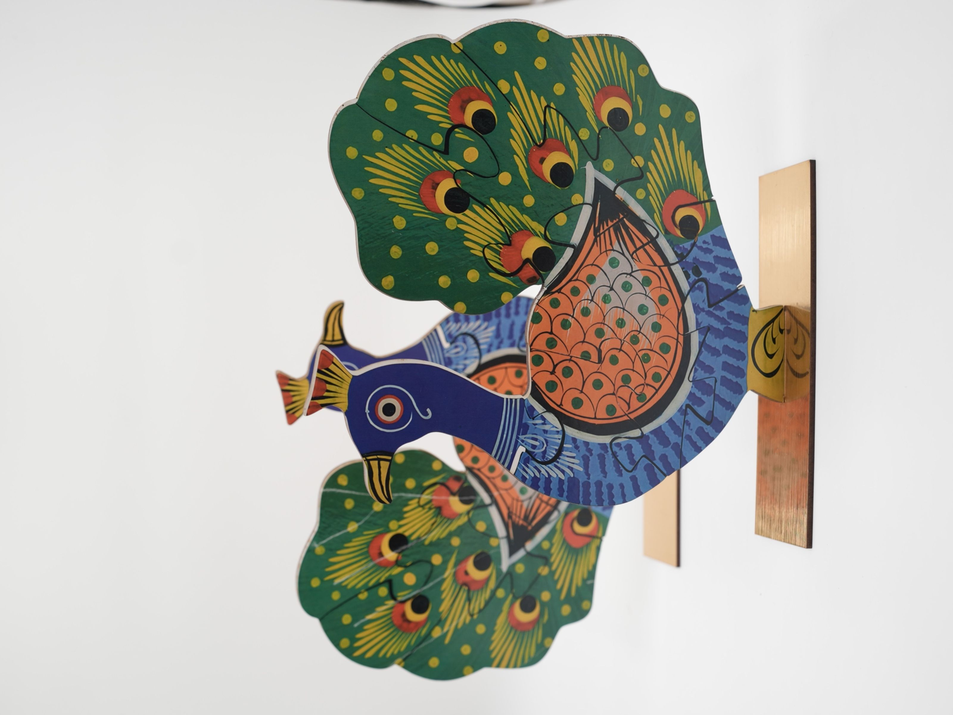 Maheshwari Fancy Store - Peacock Feather Cutout