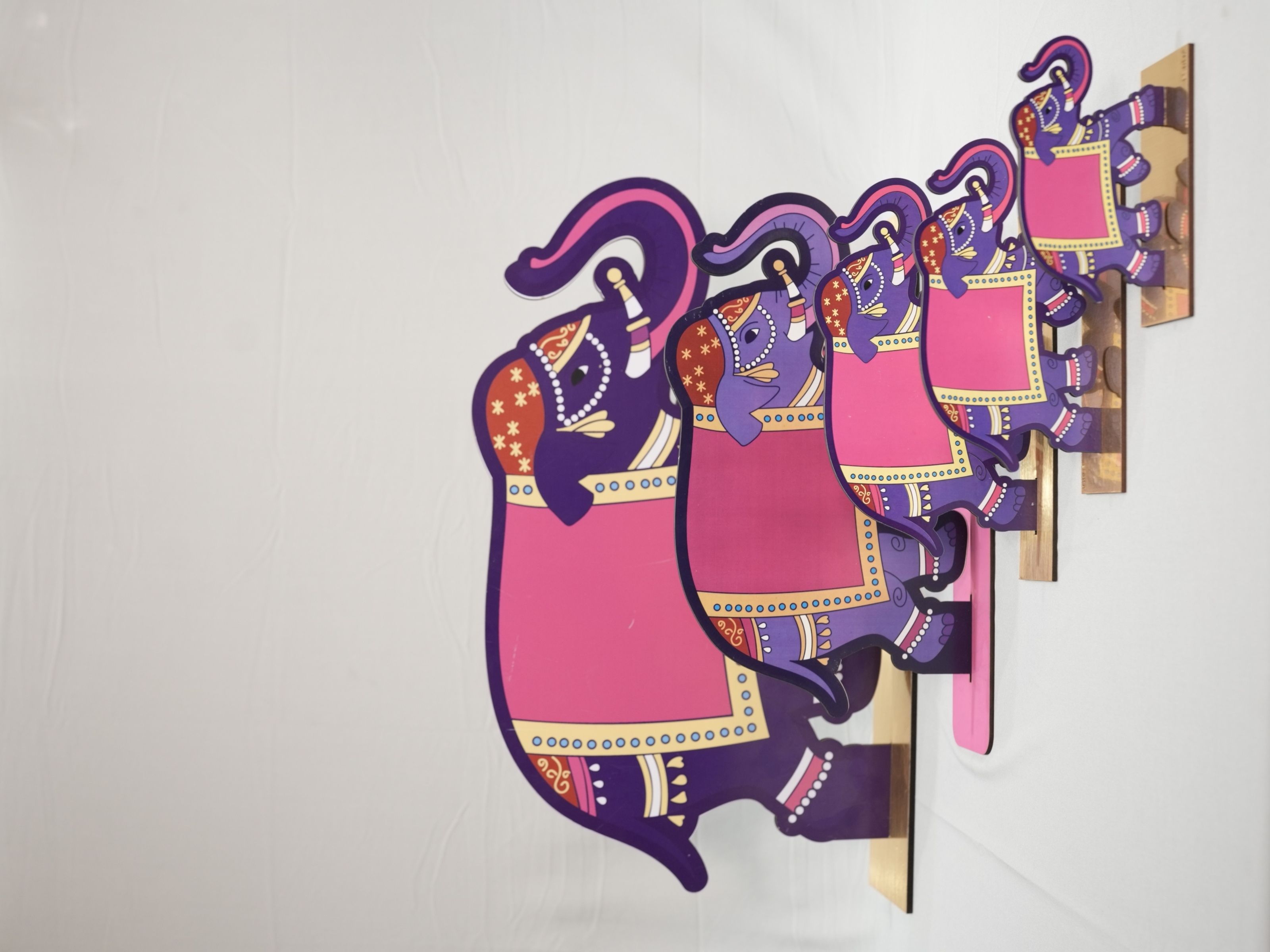 Elephant Cutouts Blue