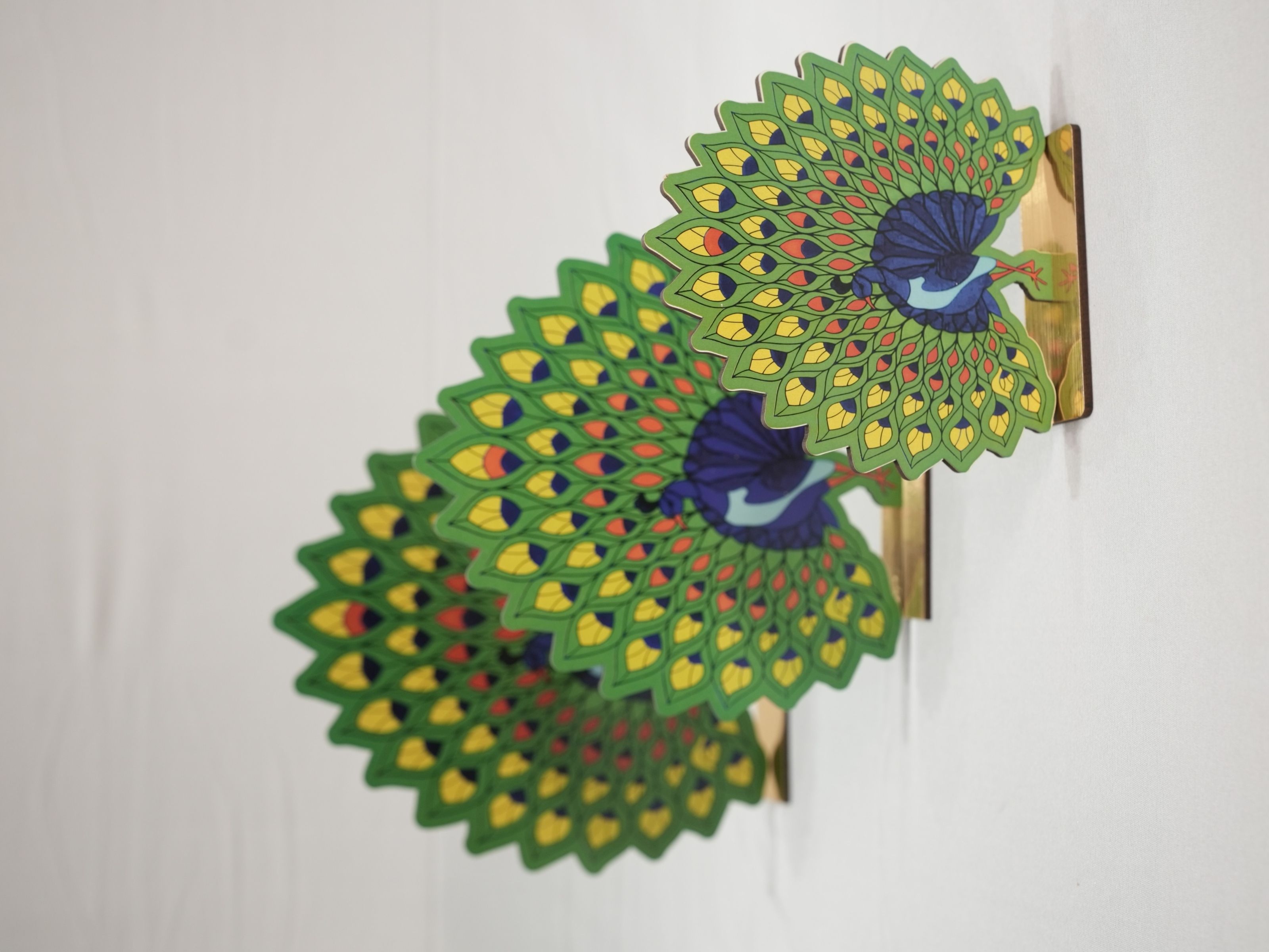 Dancing Peacock Cutouts