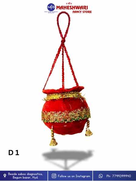Red Makhan Handi