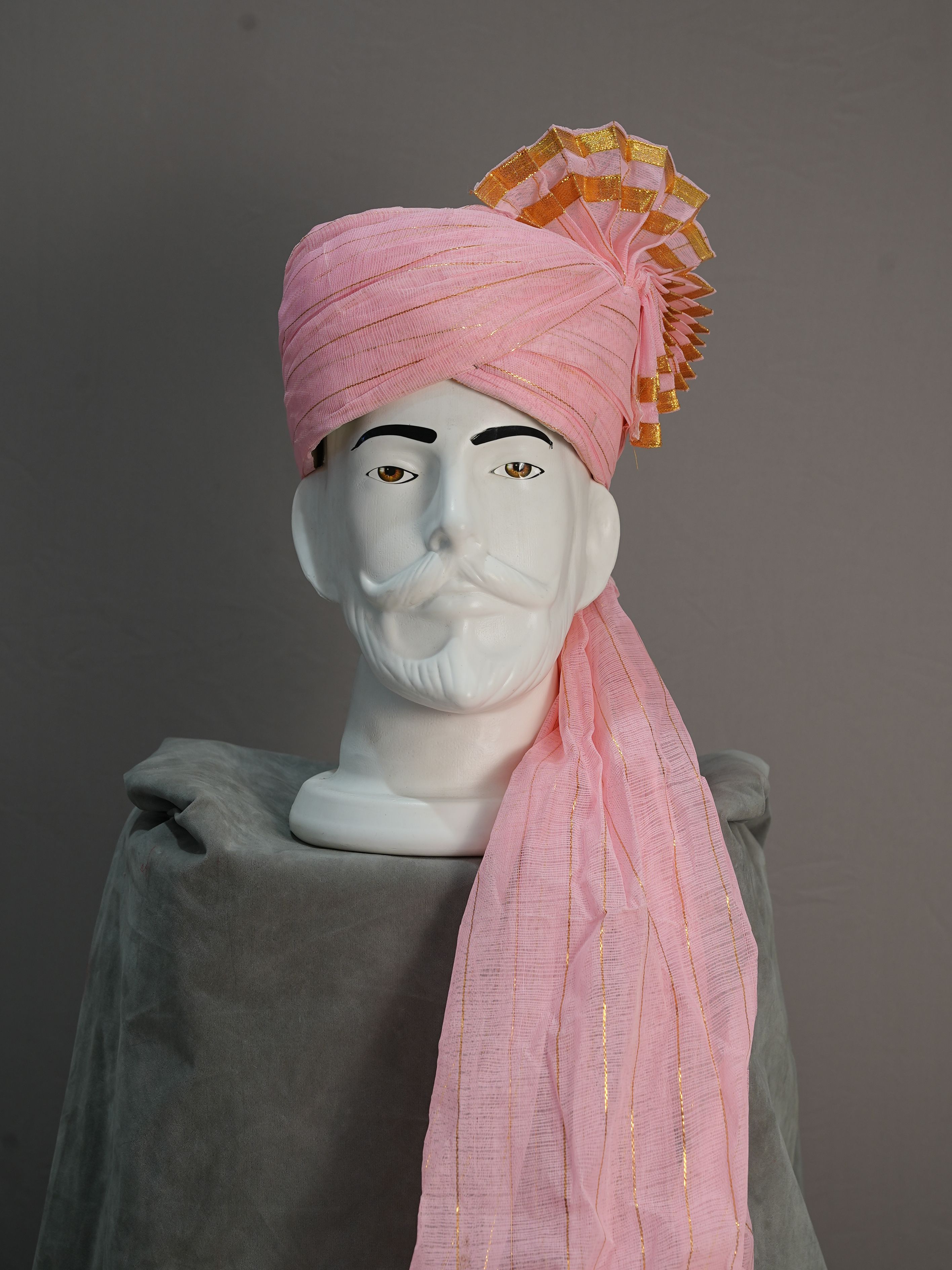 Baby Pink Turra Pagdi