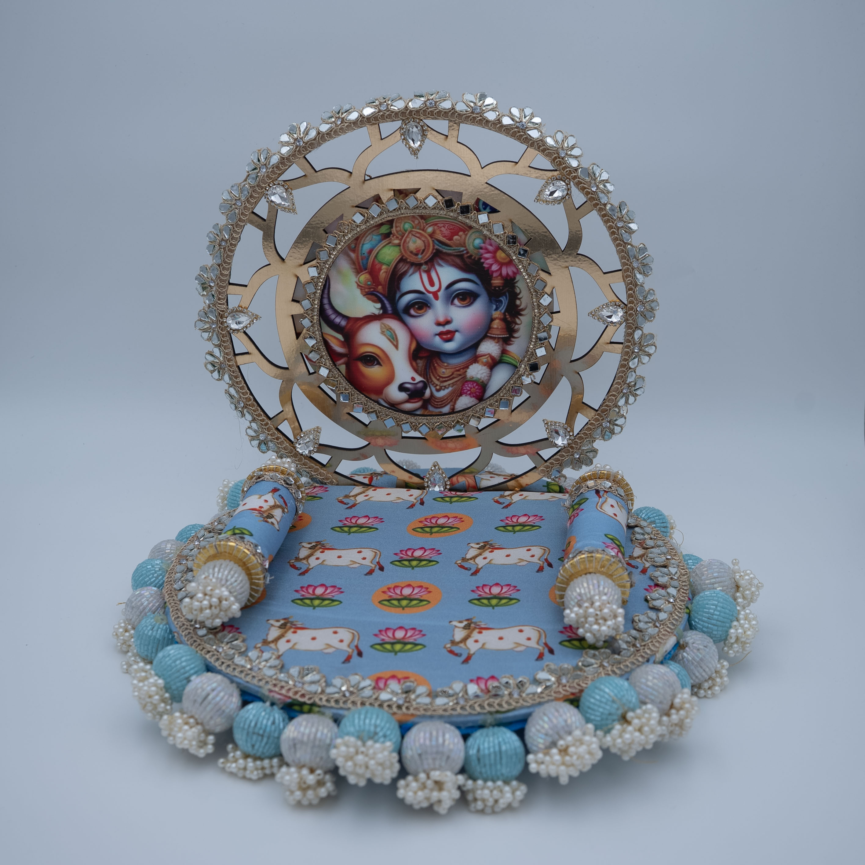 Maheshwari Fancy Store - Singhasan Fancy Blue