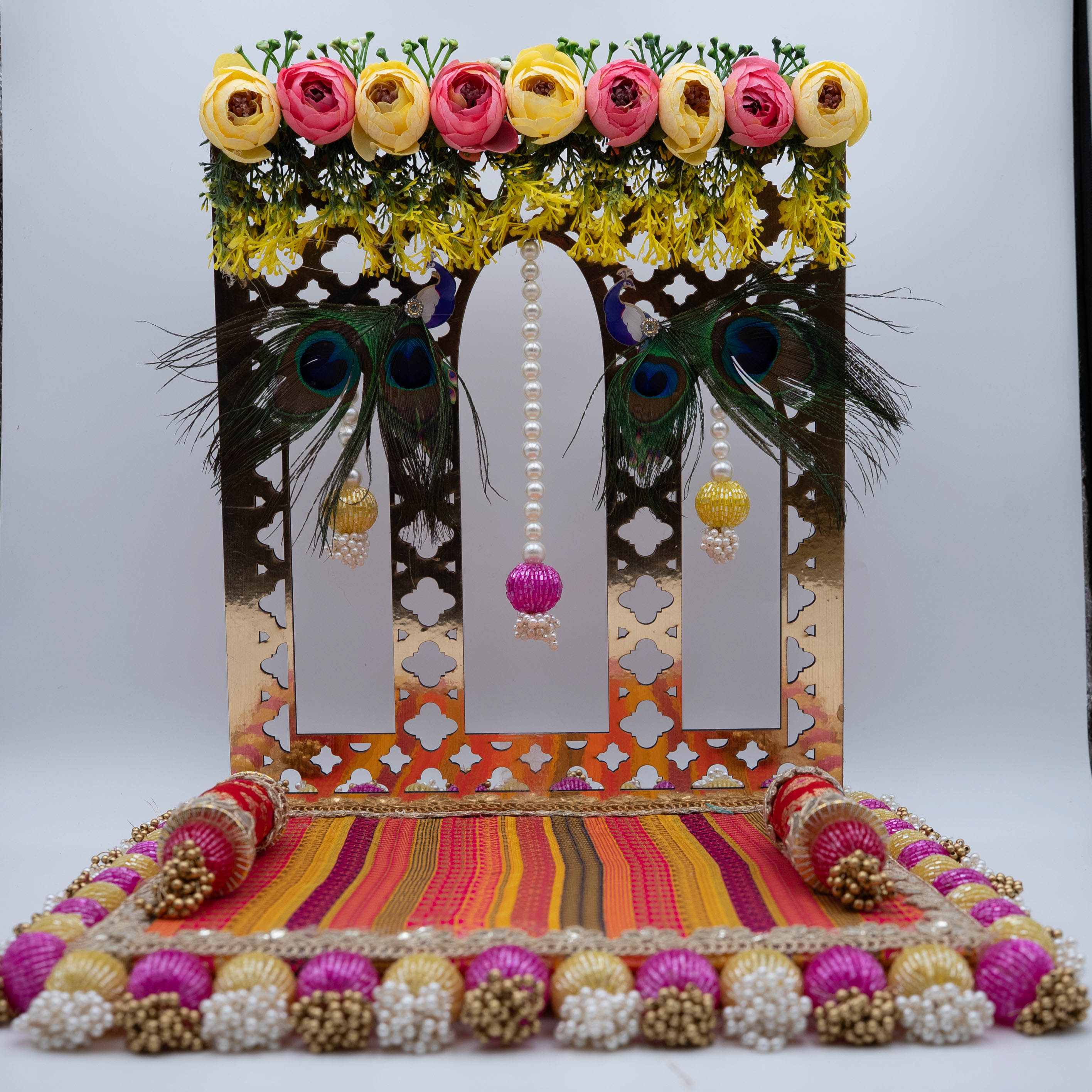 Maheshwari Fancy Store - Singhasan Fancy Multi colour
