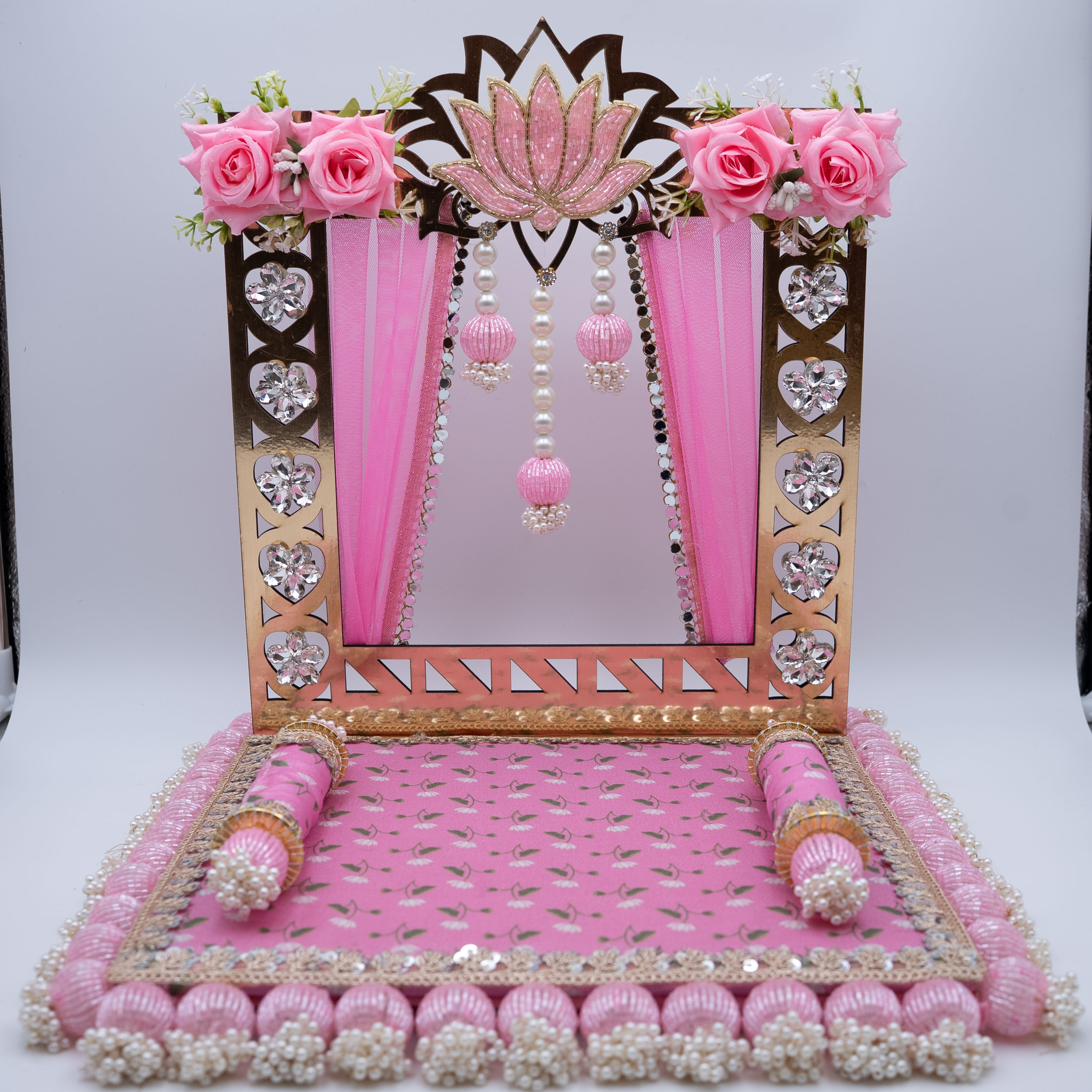 Maheshwari Fancy Store - Singhasan Fancy Pink