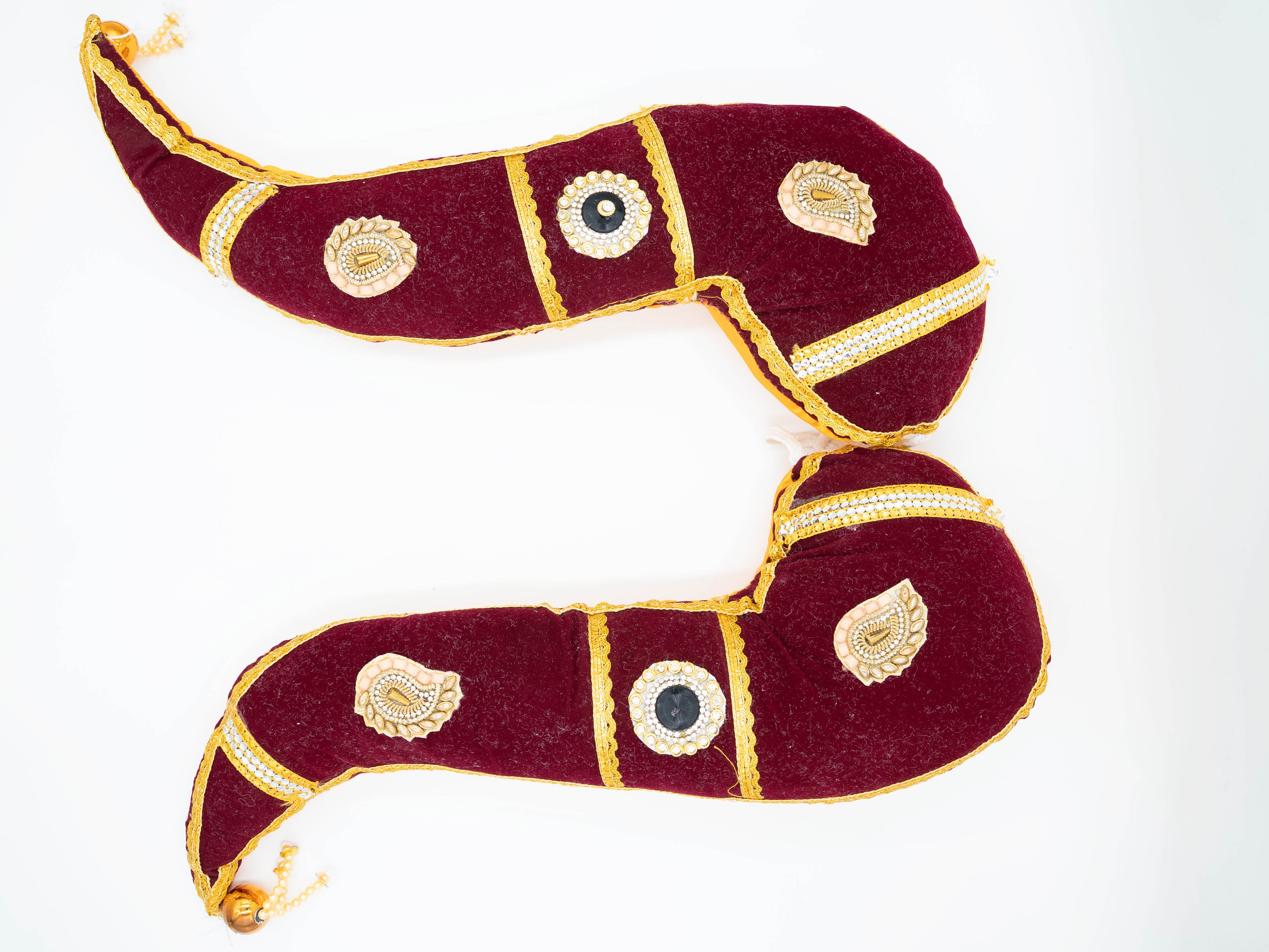 Maheshwari Fancy Store - Maroon Thomalai / Vagamalai