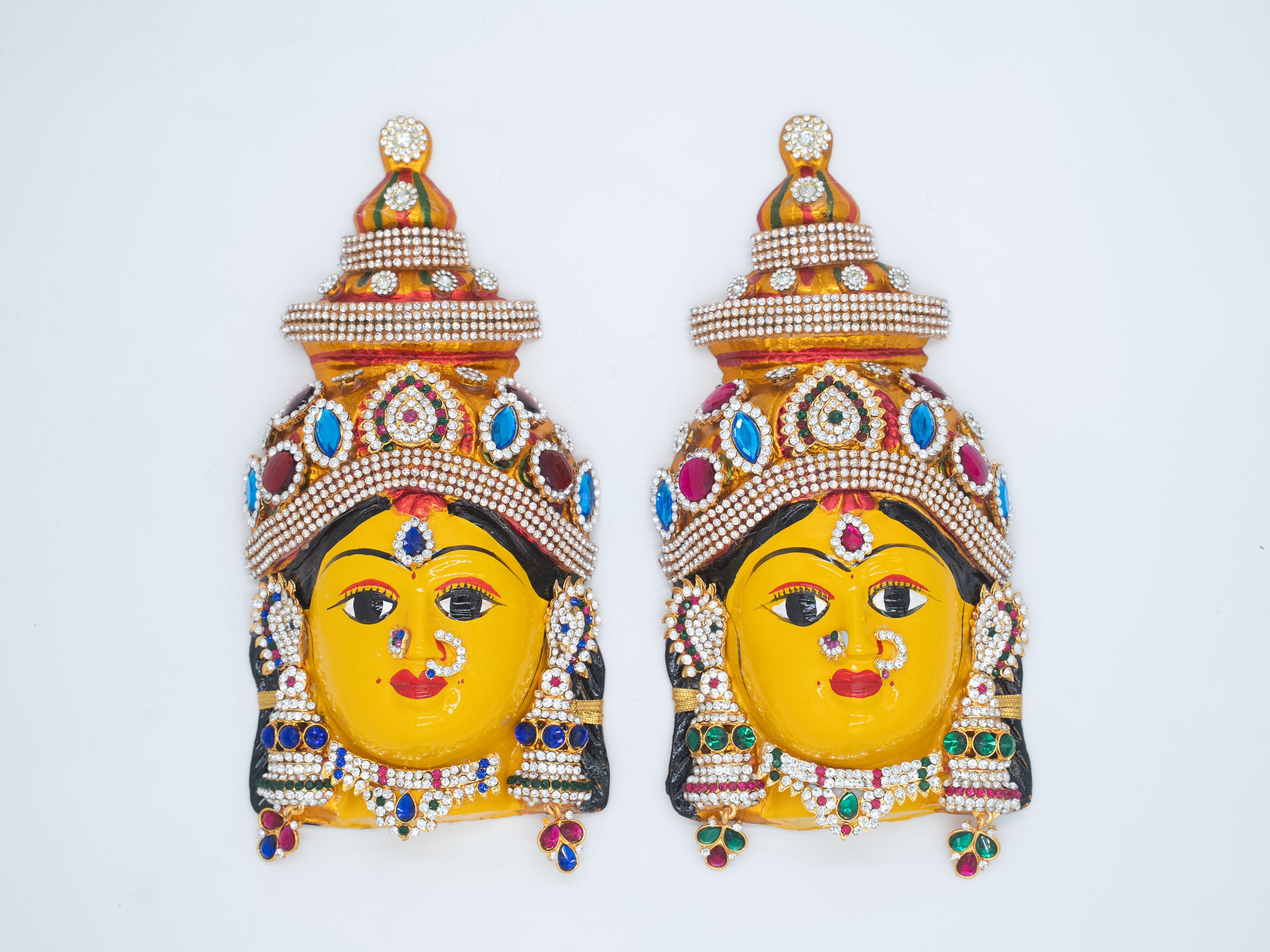 Maheshwari Fancy Store - Varalakshmi Stone Decoration Face
