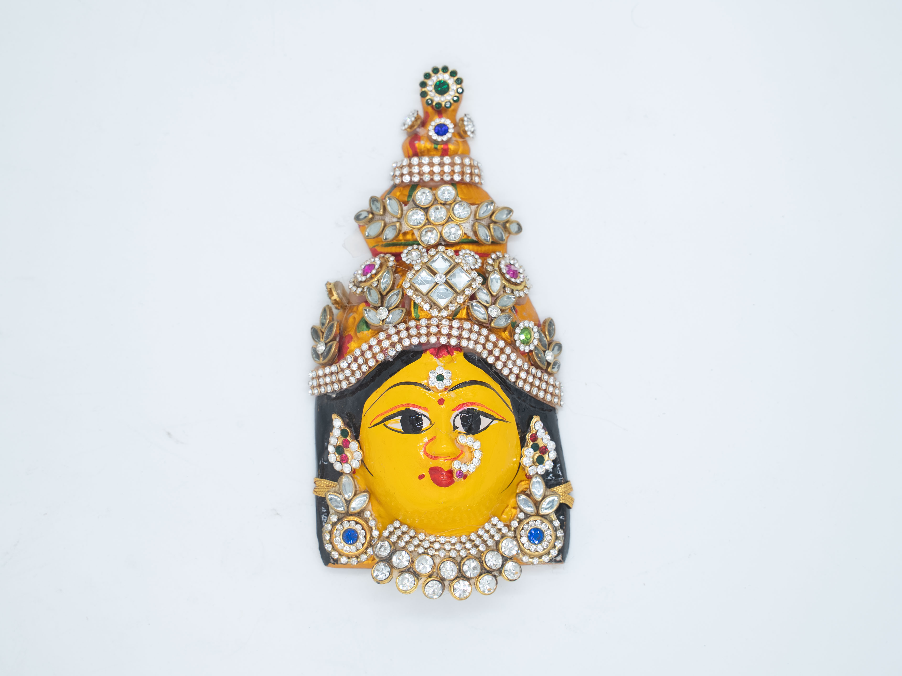 Maheshwari Fancy Store - Varalakshmi Kundan Decoration Face
