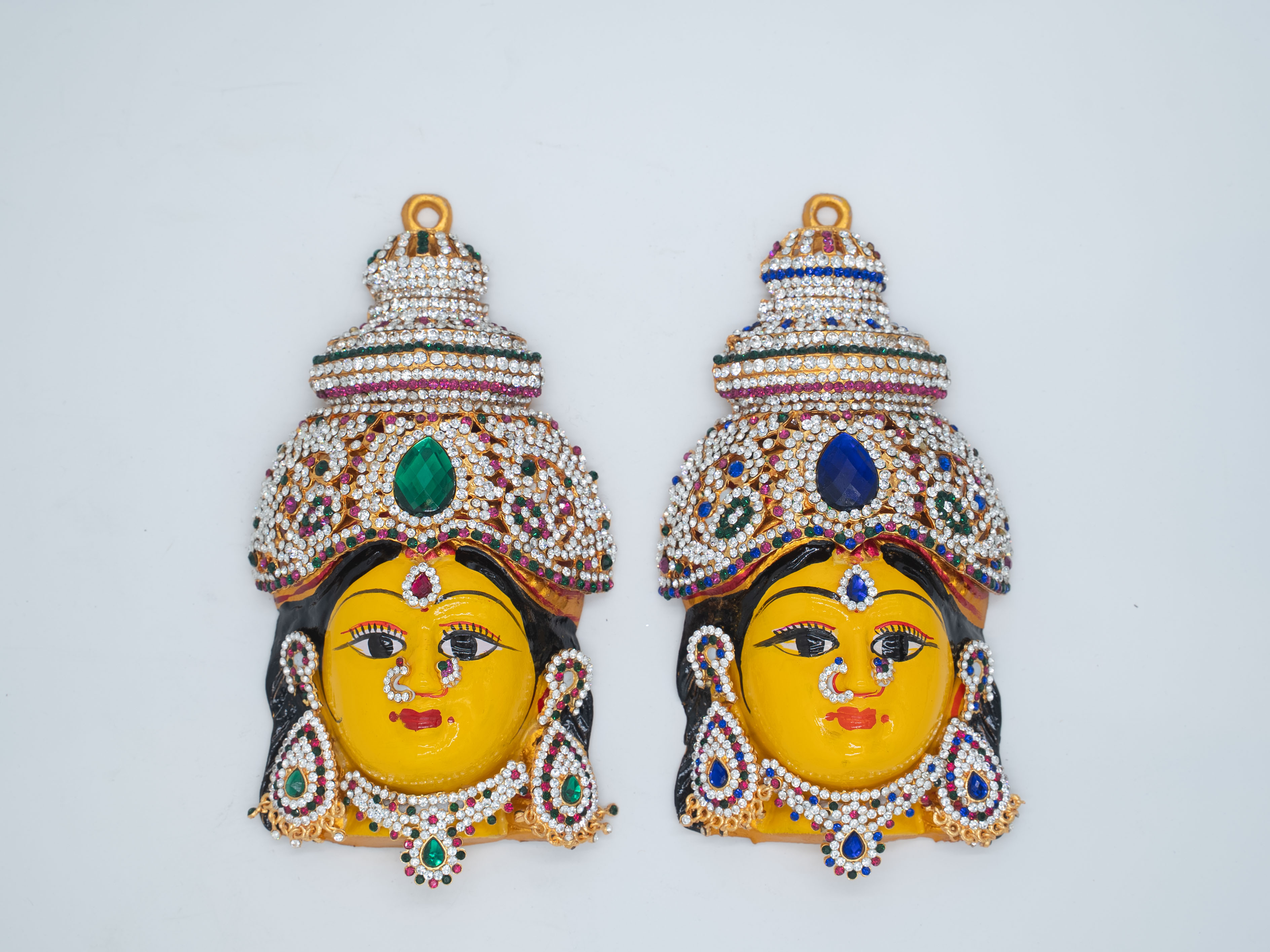 Maheshwari Fancy Store - Varalakshmi Stone Decoration Face