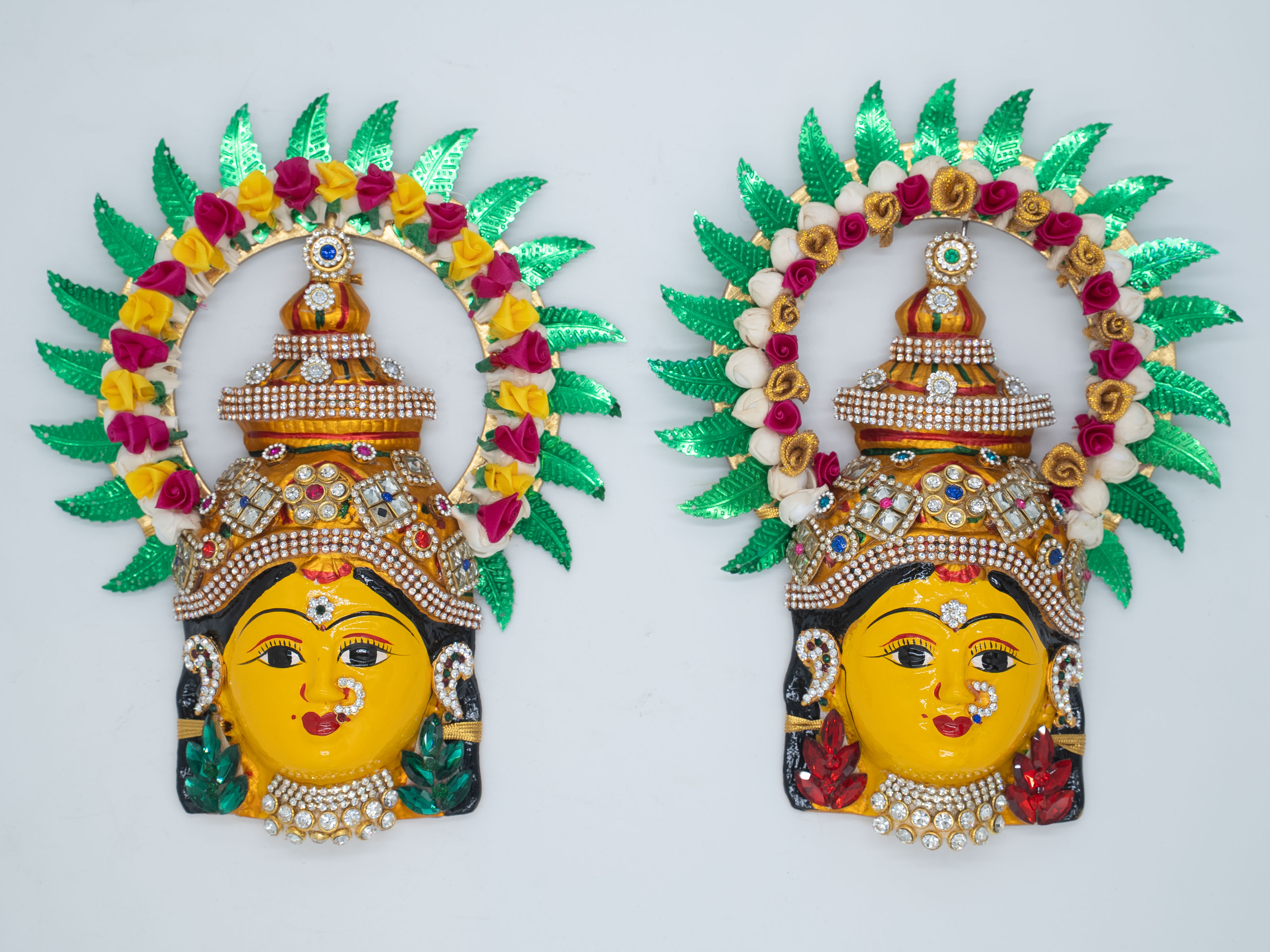 Maheshwari Fancy Store - Varalakshmi Chakram Decoration Face