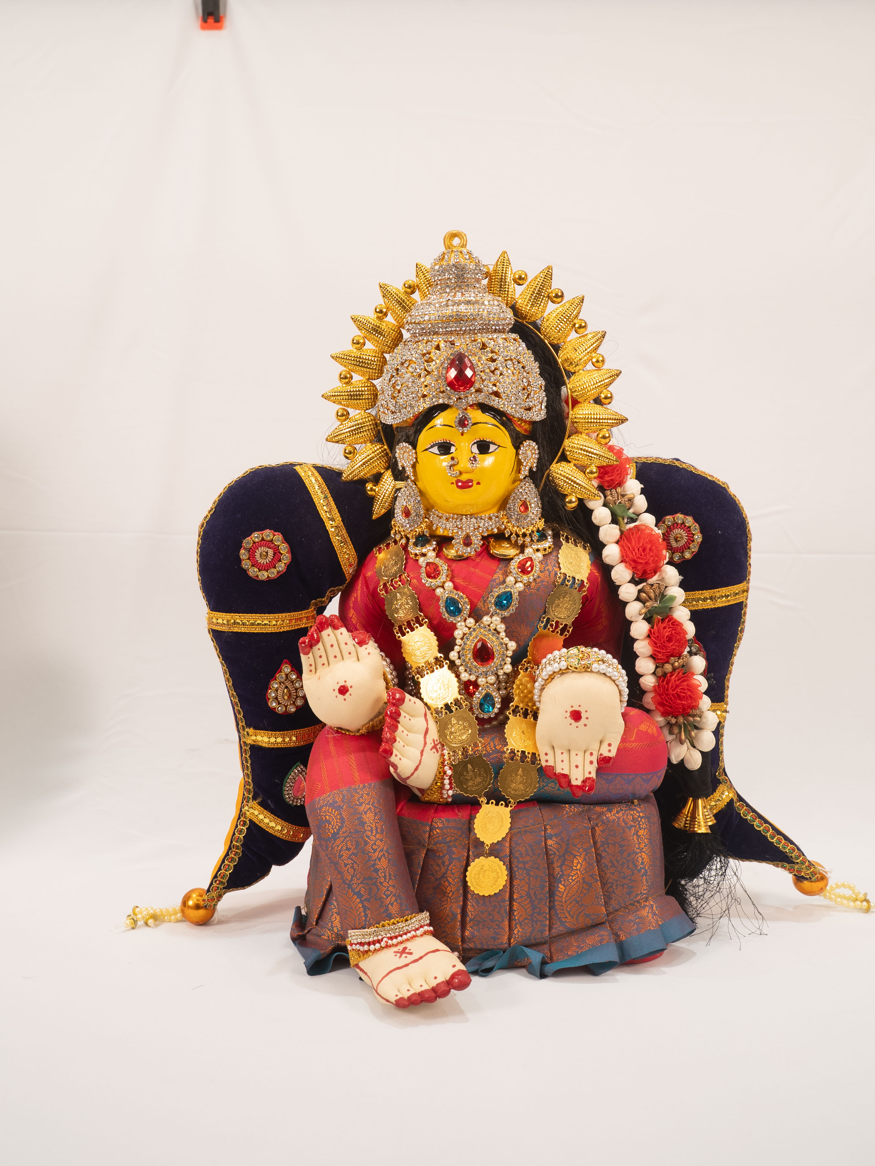 Maheshwari Fancy Store - Varalakshmi Decoration Body with Thomalai