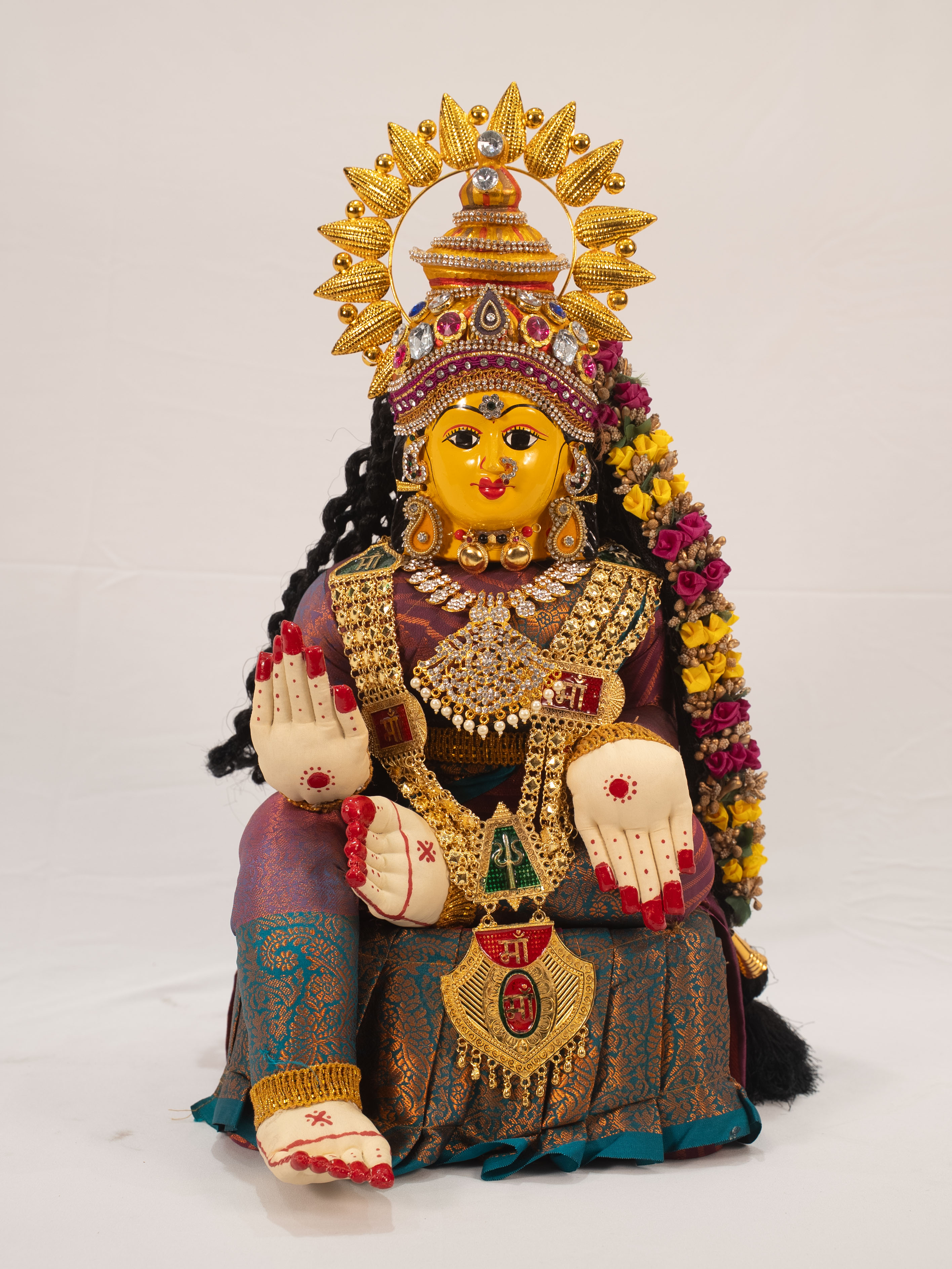 Maheshwari Fancy Store - Varalakshmi Chakram Face Decoration Body