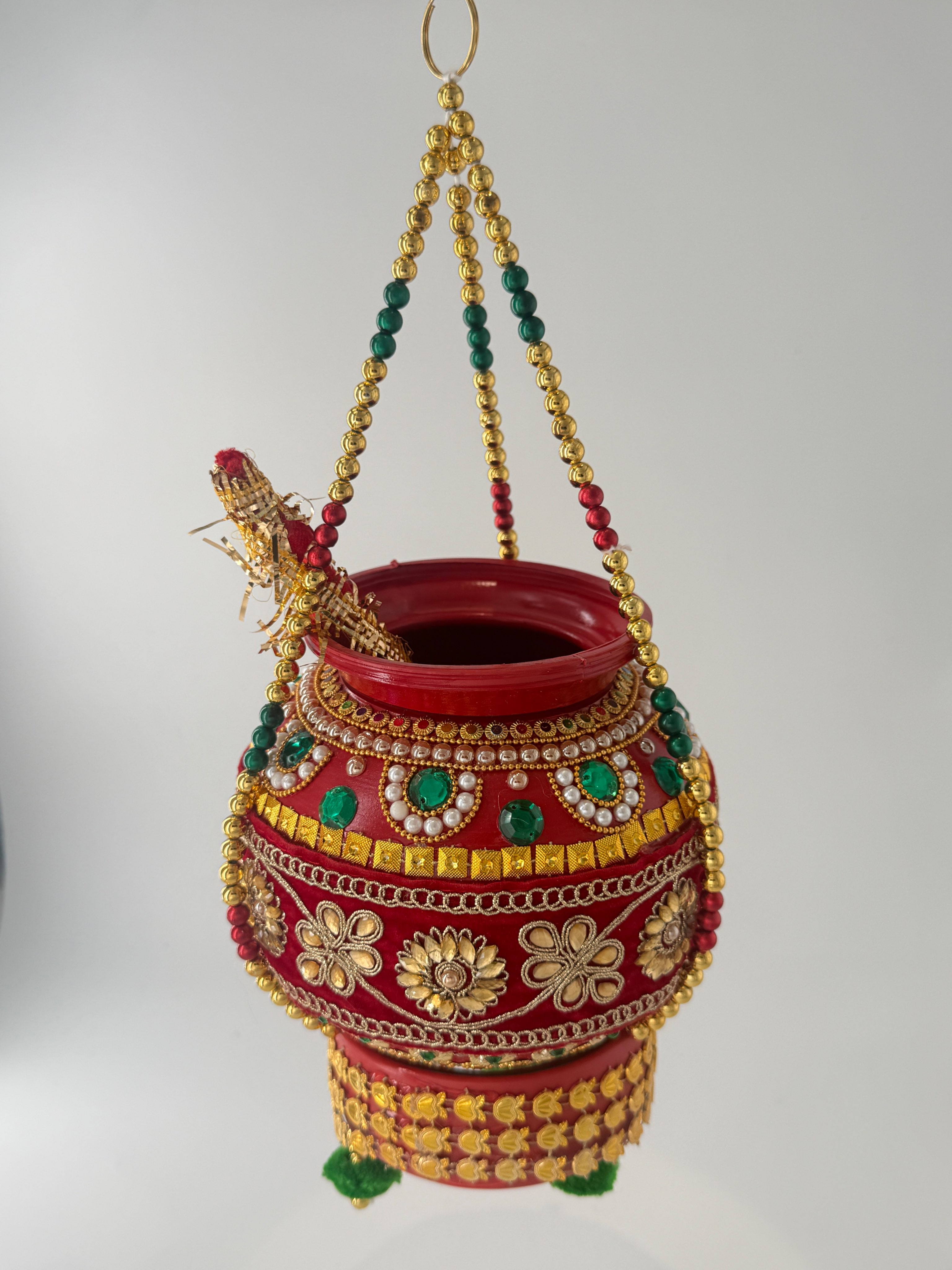 Decorative Kundan Makhan Handi