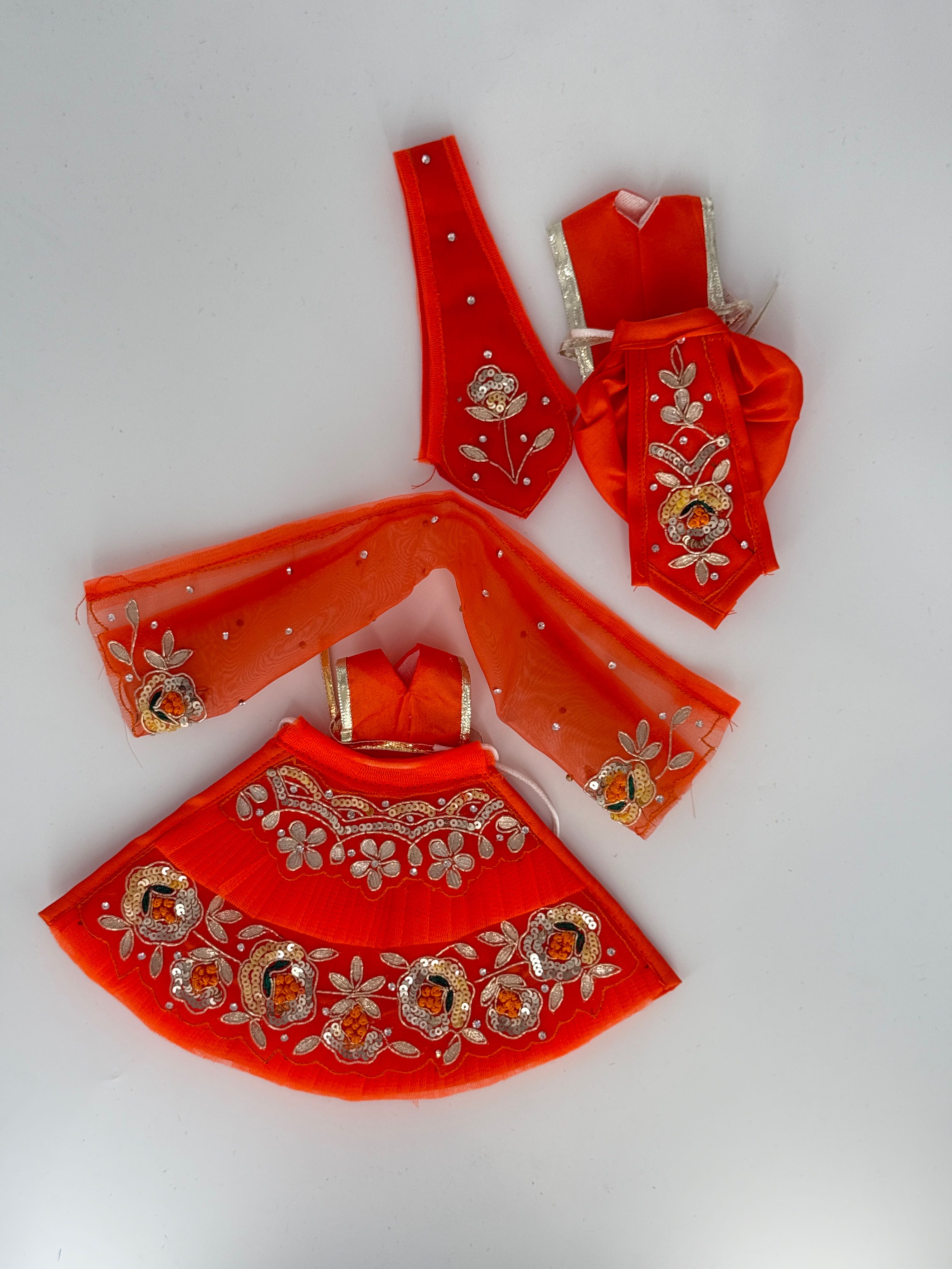 Radha Krishna Poshak or Couple Set