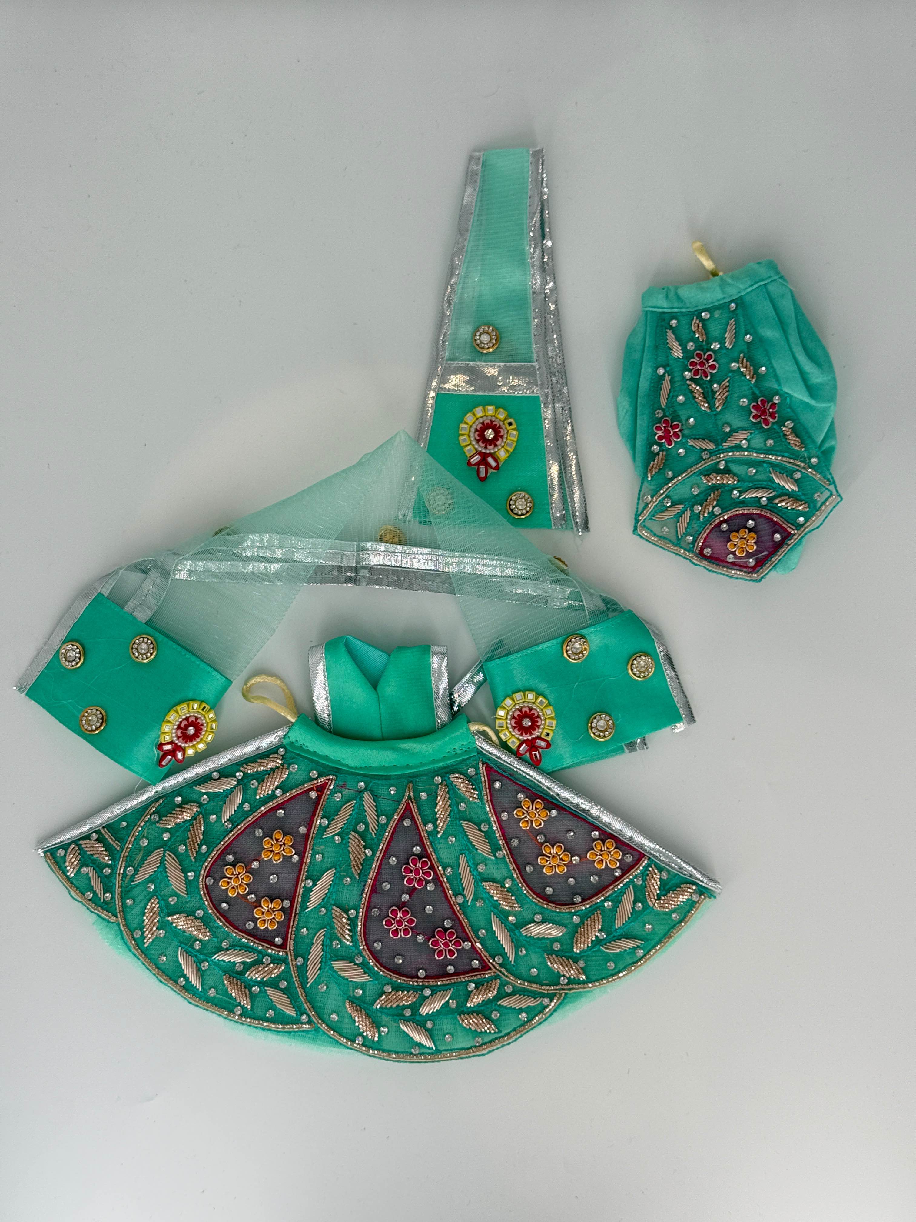Radhe Krishna Poshak or Couple Set