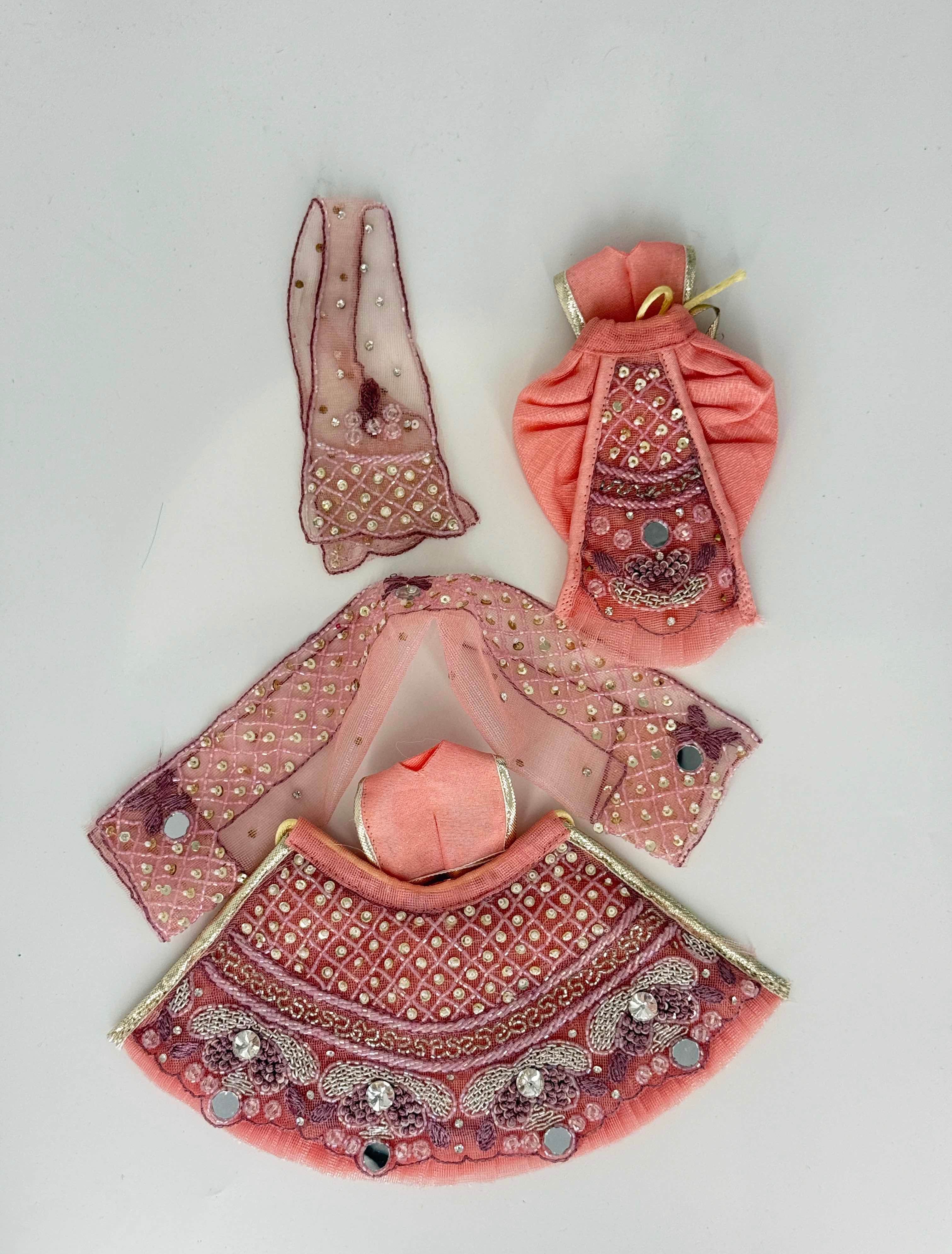 Radha Krishna Poshak or Couple Set