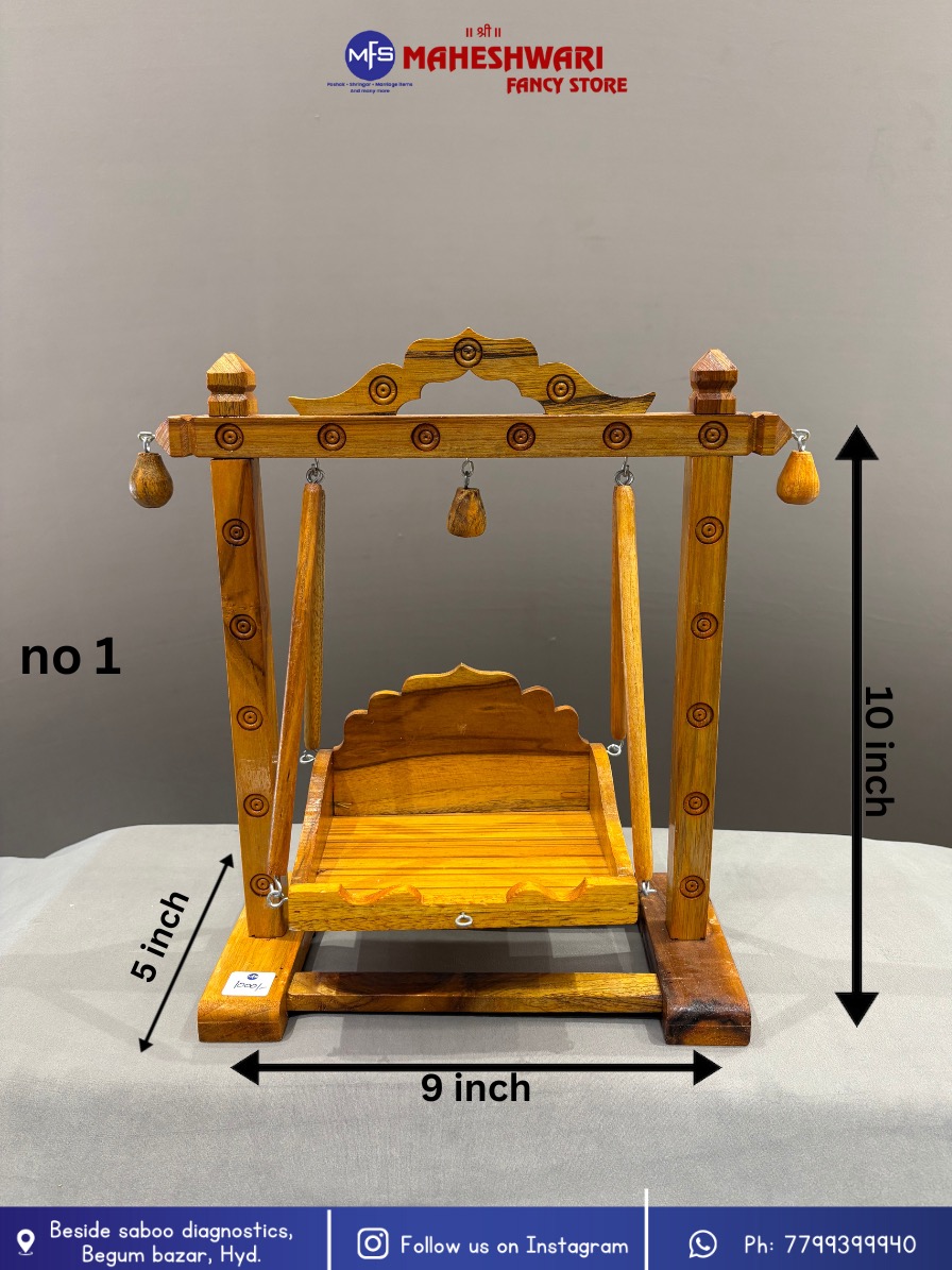 Wooden Krishna Jhula