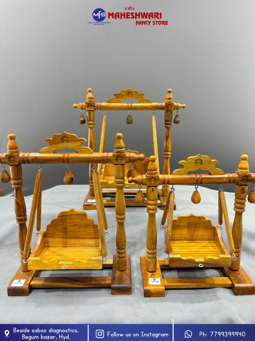Wooden Krishna Jhula
