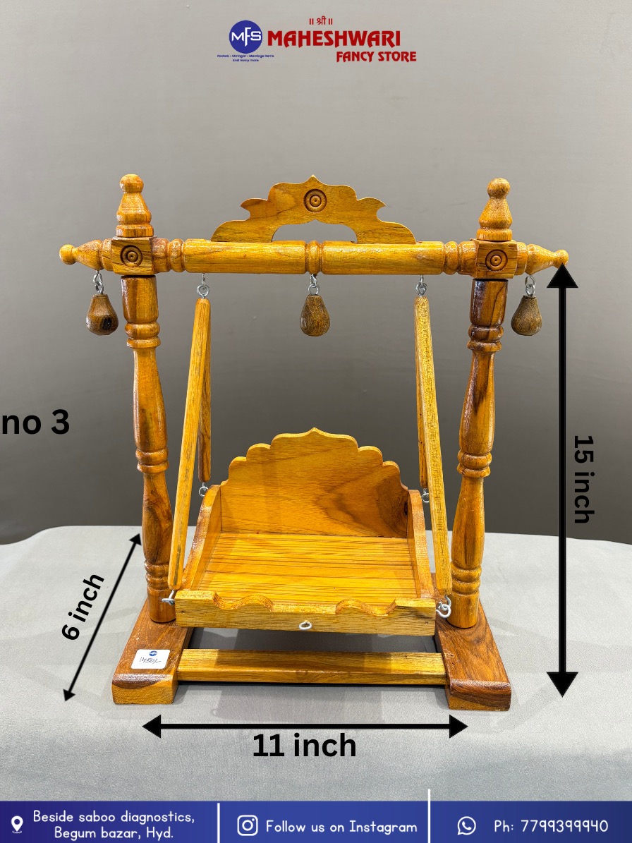 Wooden Krishna Jhula