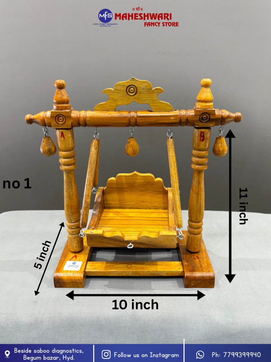 Wooden Krishna Jhula