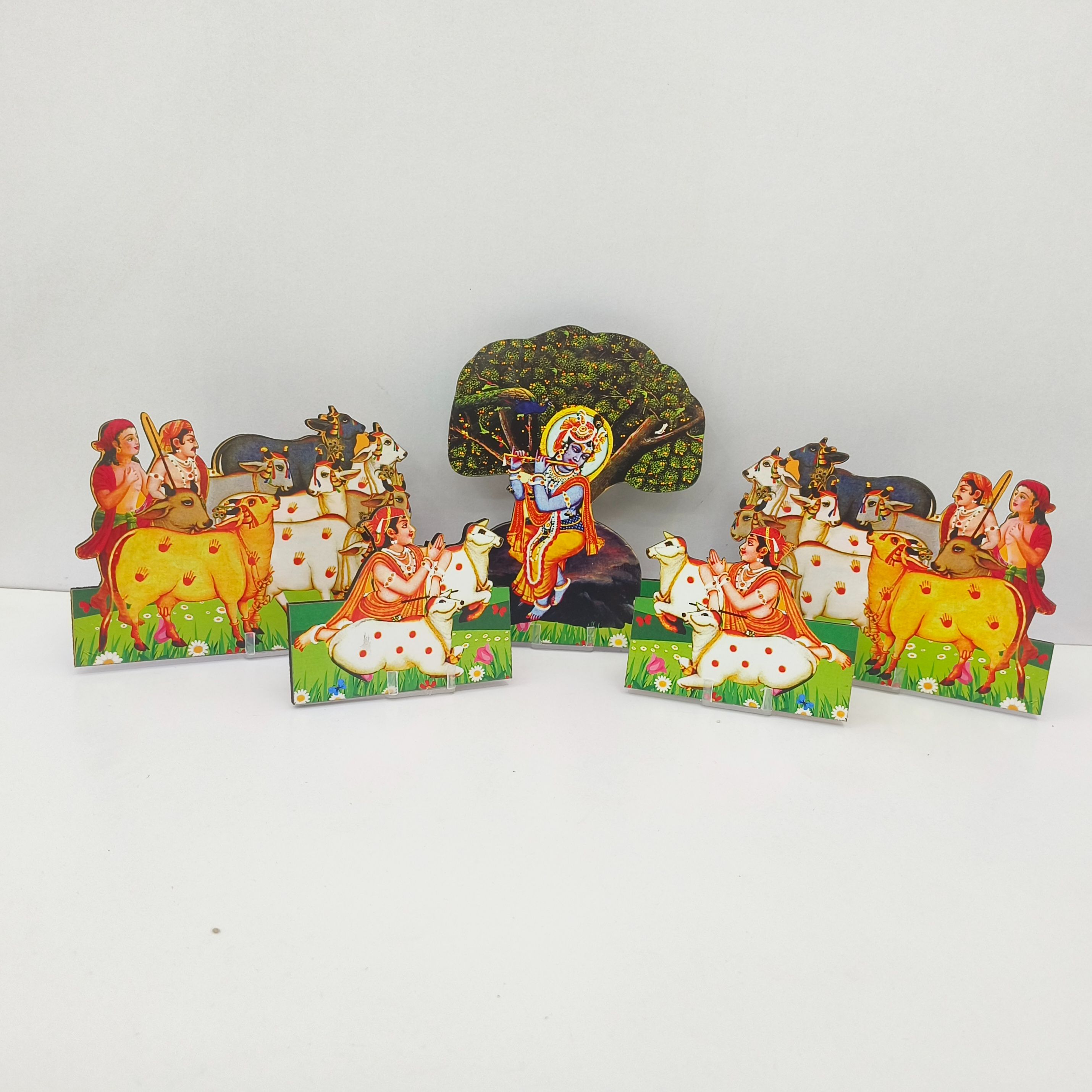 Maheshwari Fancy Store - Krishnaji Cow Raasleela