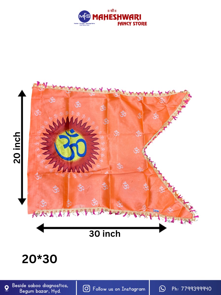 Om jhanda 20*30