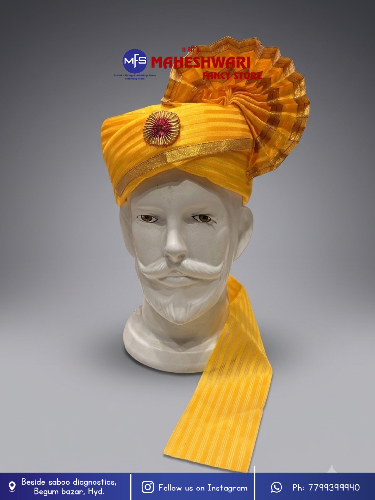 Orange Barati Pagdi