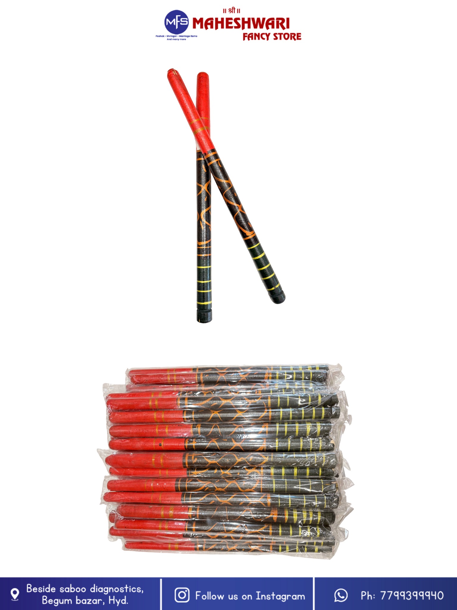 Dandiya Sticks