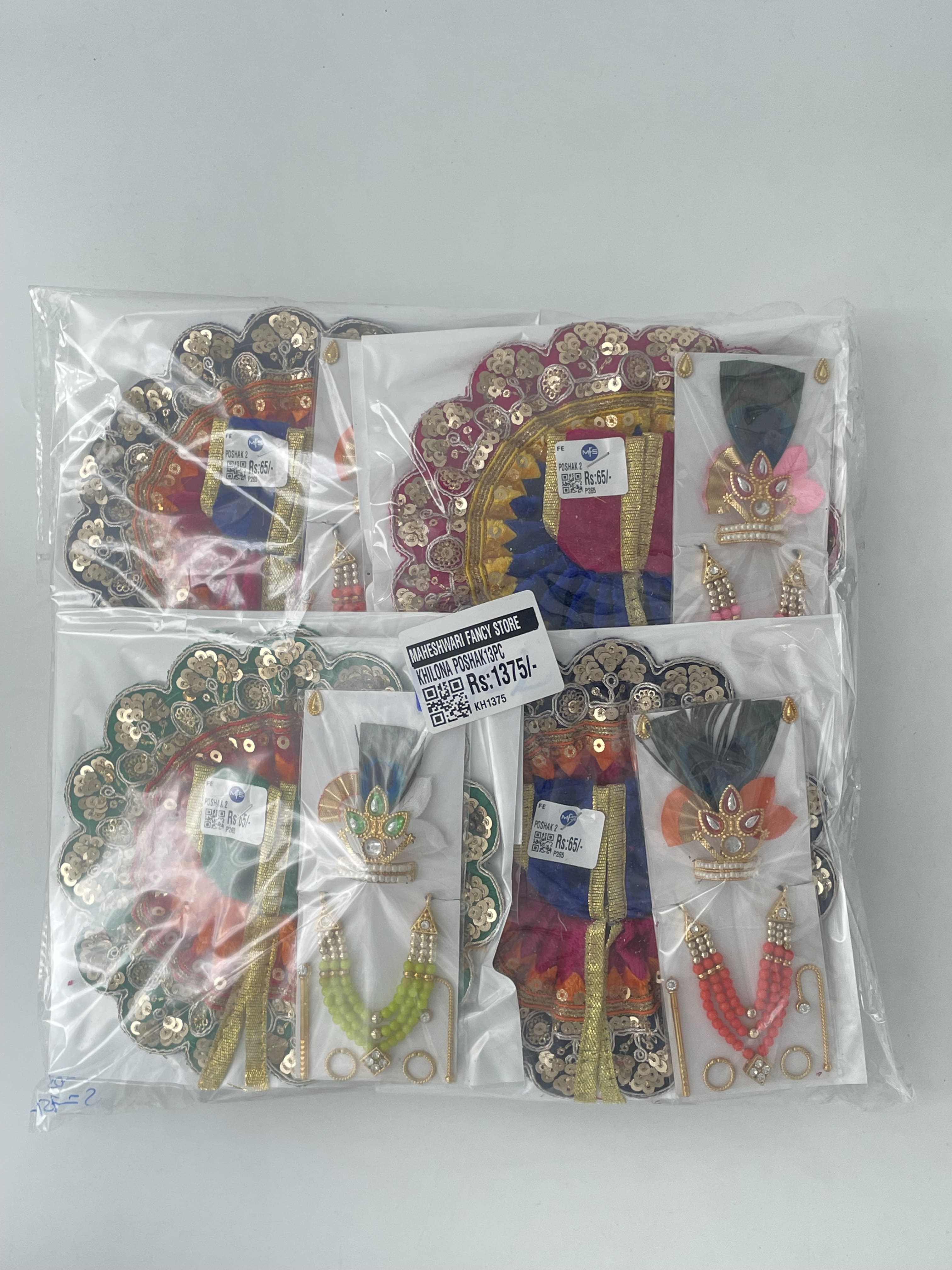 Maheshwari Fancy Store - poshak shringar set