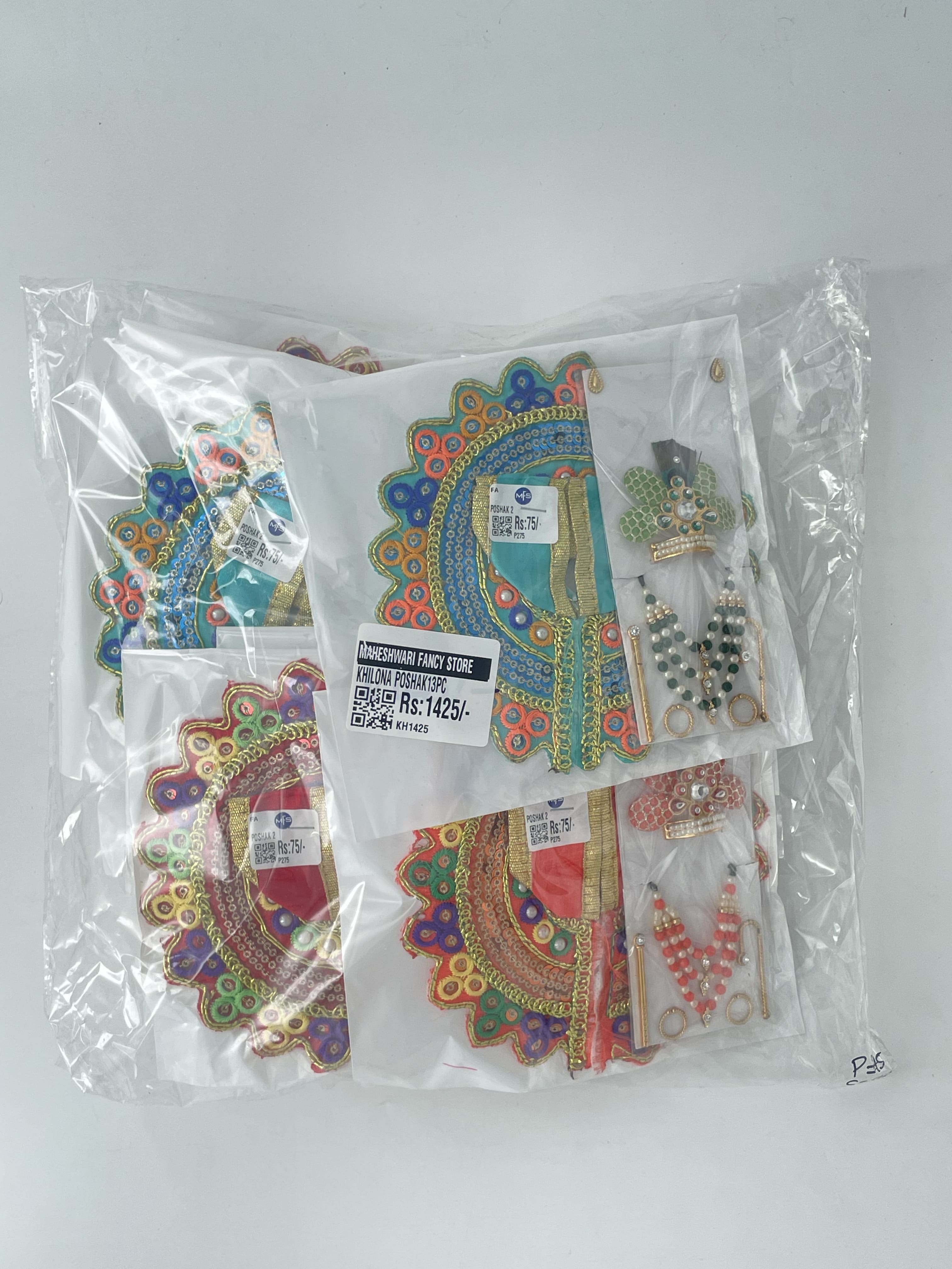 Maheshwari Fancy Store - poshak shringar set