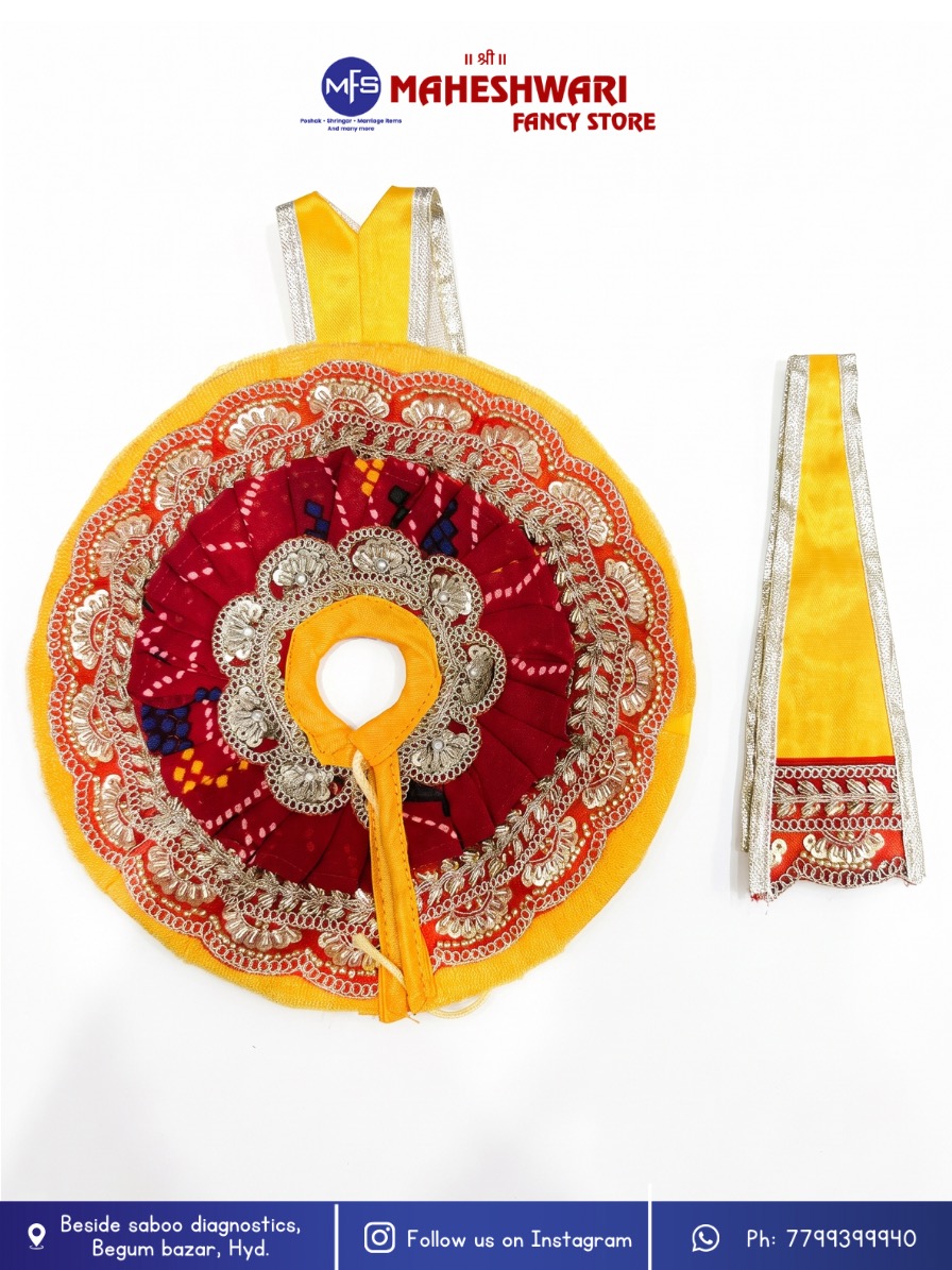 Fancy Laddugopal Poshak and Laxmi Ganesh Poshak