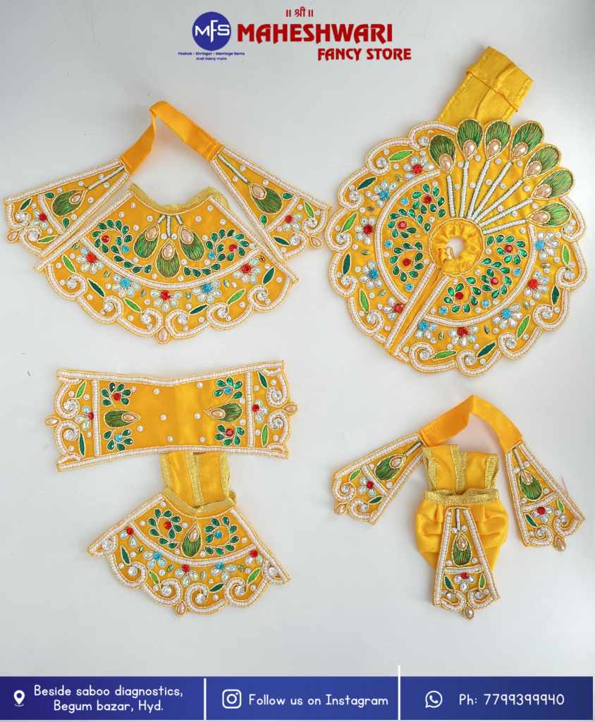 Maheshwari Fancy Store - Laddugopal Poshak