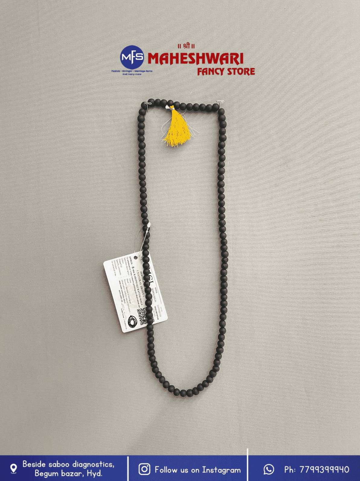 Maheshwari Fancy Store - Karangali Mala 8 mm