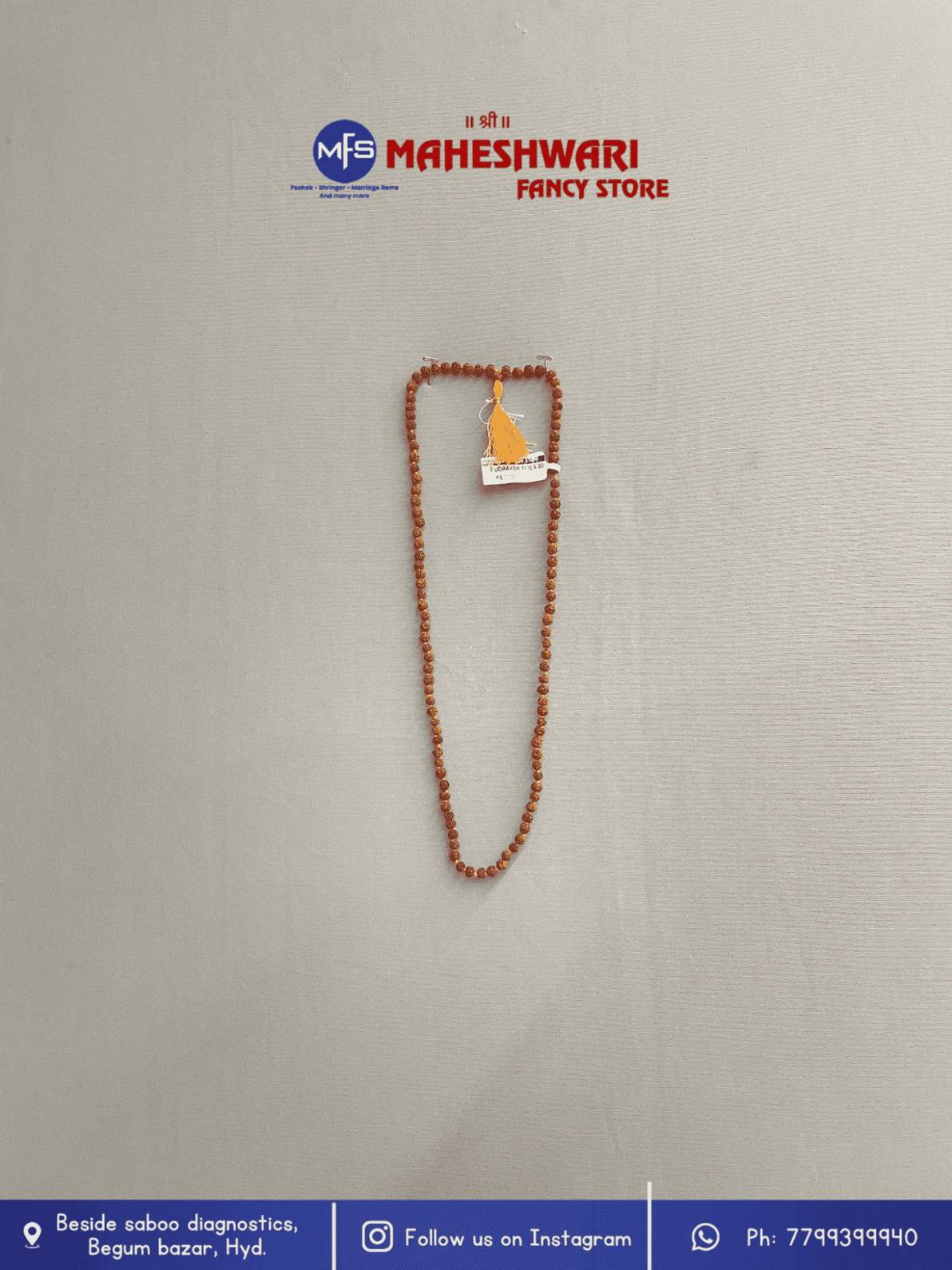 Maheshwari Fancy Store - Rudraksha Mala 0 no