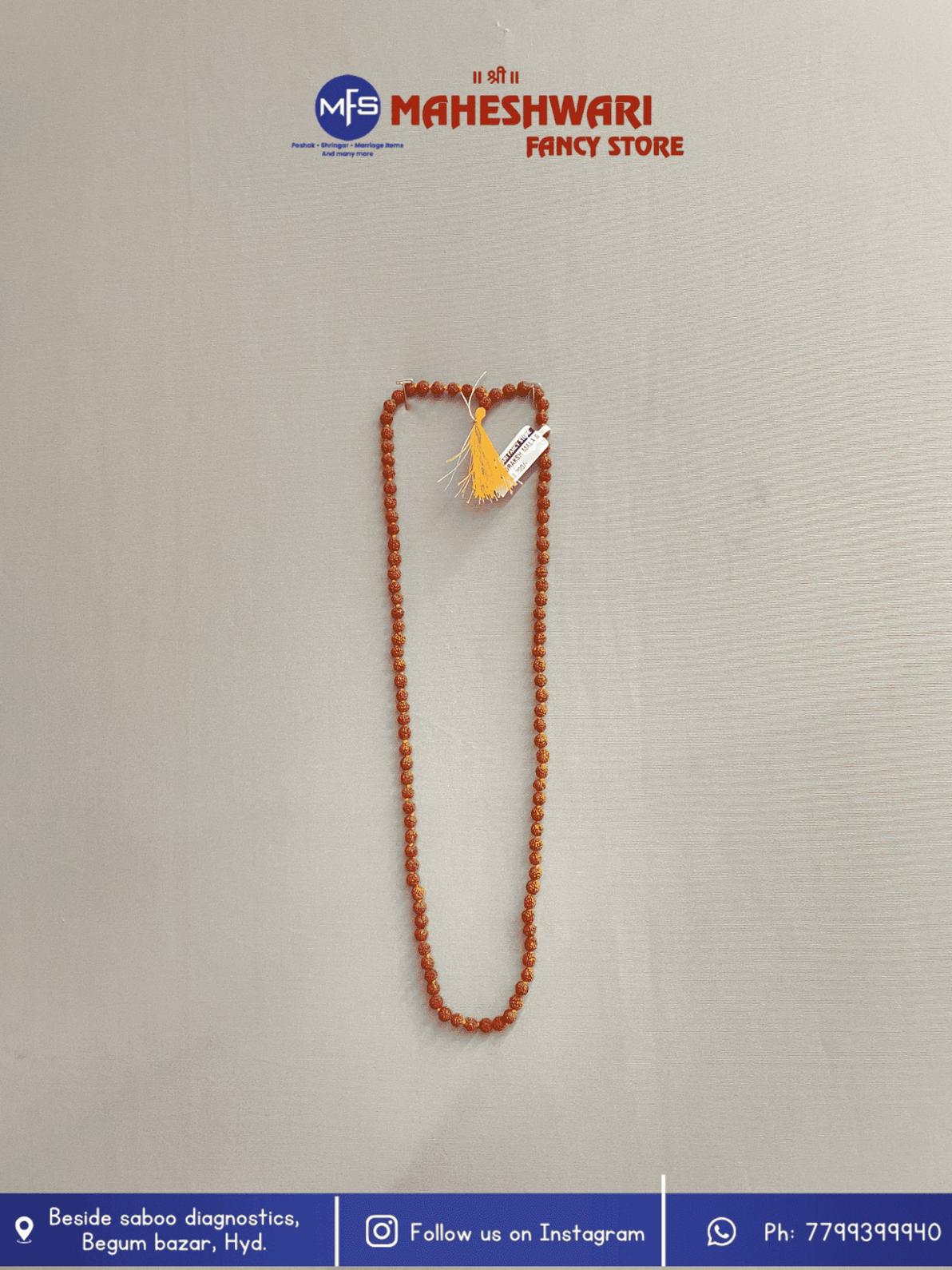 Maheshwari Fancy Store - Rudraksha Mala 0 no