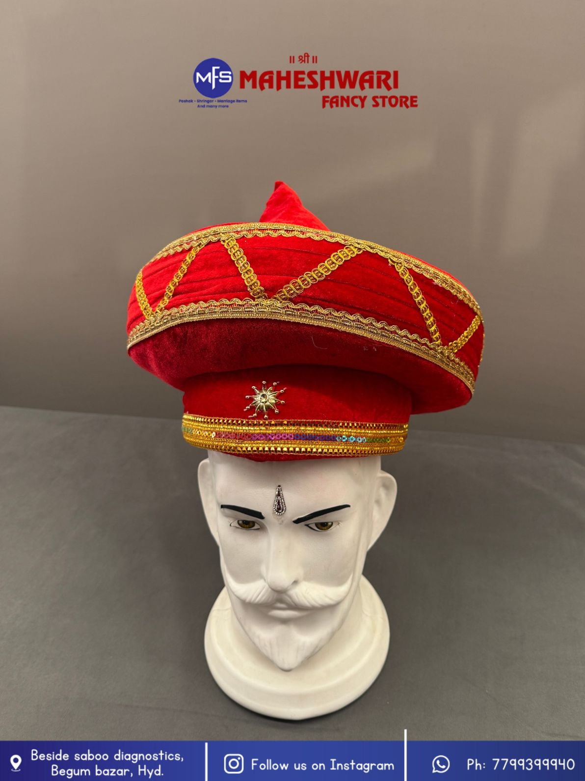 Maheshwari Fancy Store - Fancy Peshwa Pagdi