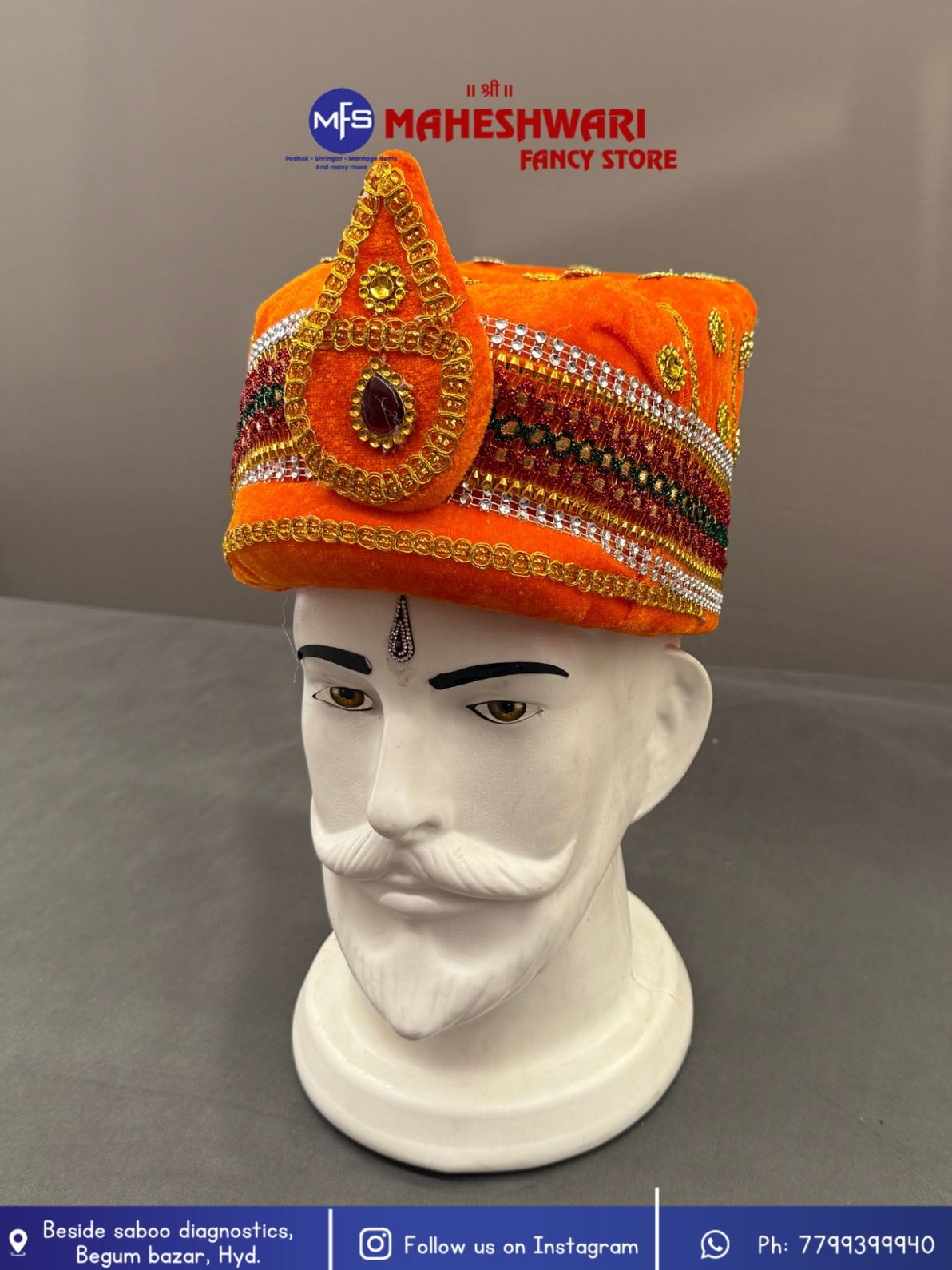 Maheshwari Fancy Store - Fancy Shivaji Maharaj Pagdi