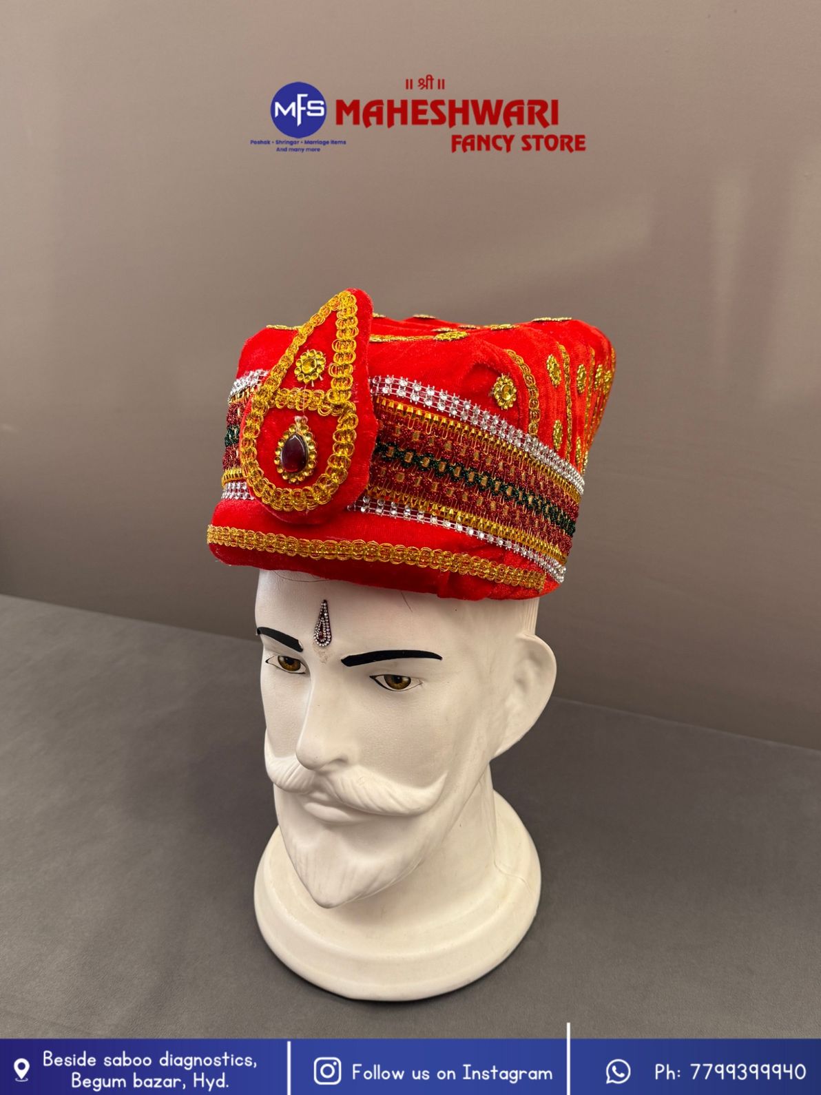 Maheshwari Fancy Store - Fancy Shivaji Maharaj Pagdi