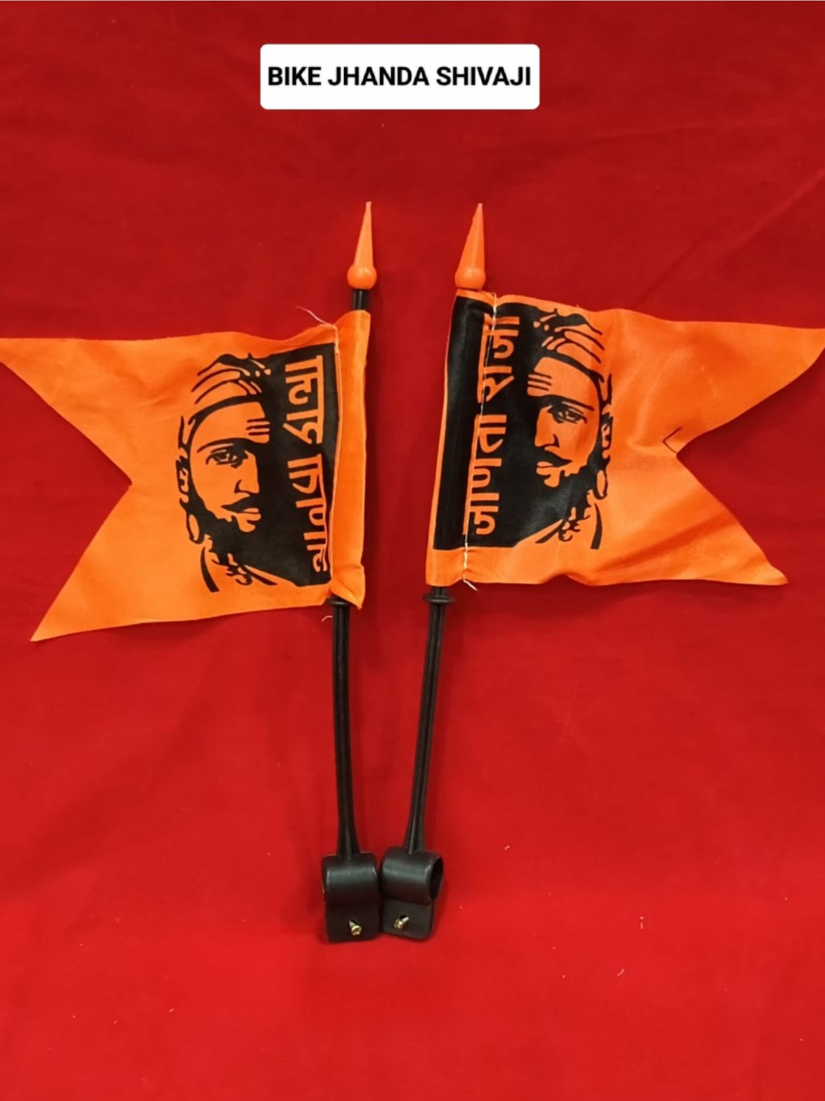 Maheshwari Fancy Store - Shivaji Maharaj Bike Jhanda