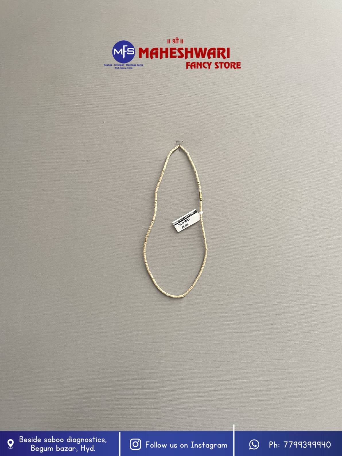 Maheshwari Fancy Store - Original Tulsi Mala