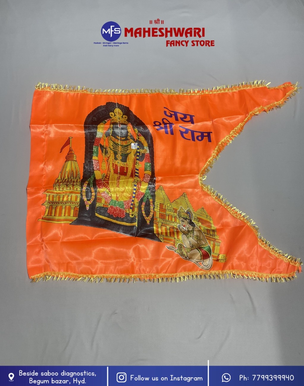 Maheshwari Fancy Store - Ram Lalla Jhanda 30*45