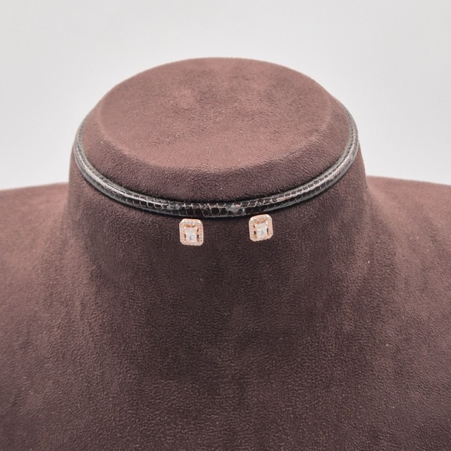 Drop Classic Silver Necklace Set