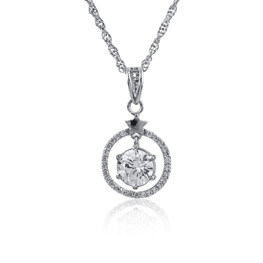 Shri Modi Jewellers - Silver Tiny Drop Pendant