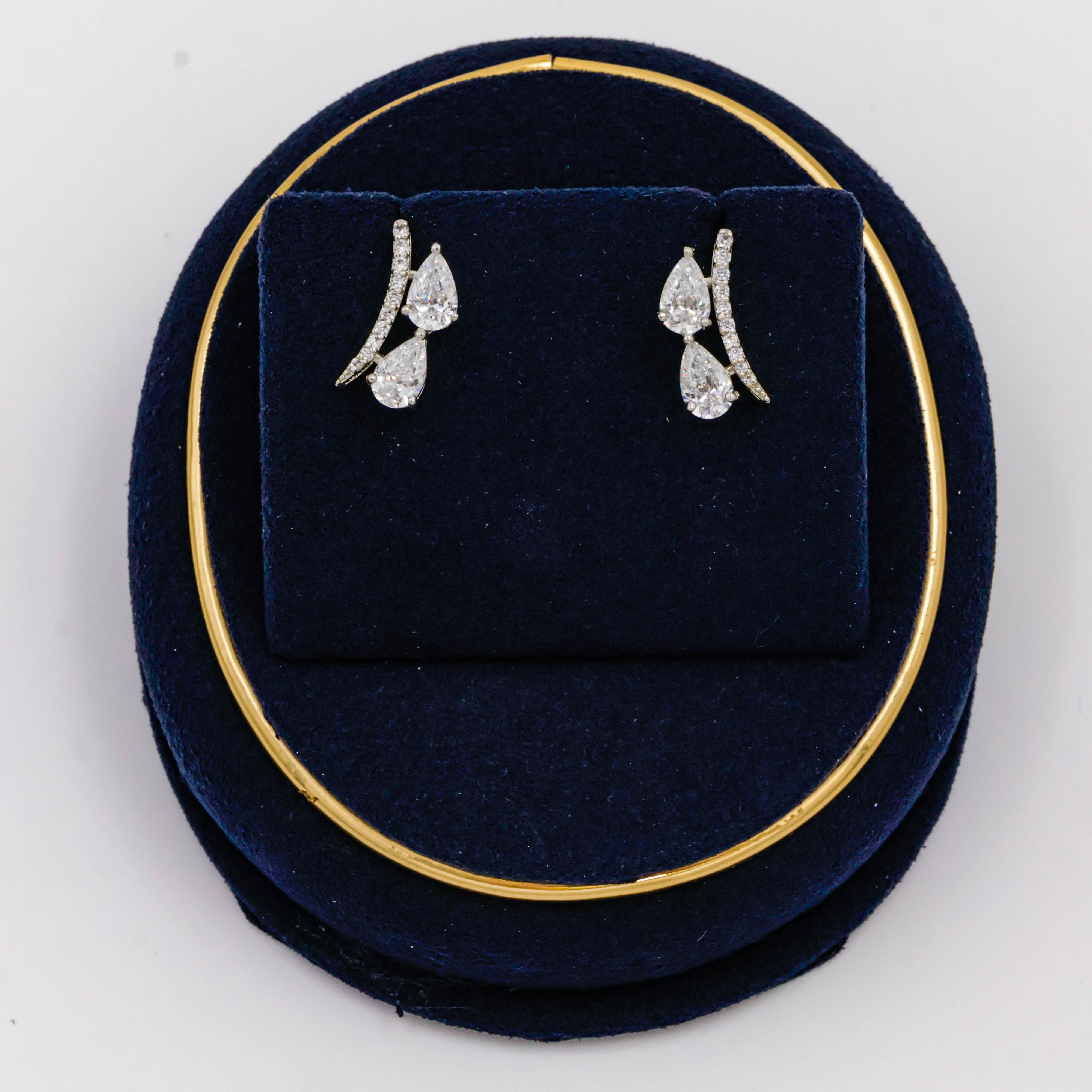 92.5 Silver Earring - 
